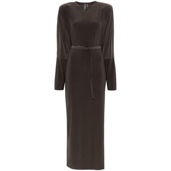 Norma Kamali NORMA KAMALI Women Dresses KK4243PLG64823 ESPRE BROWN Size M / US 6-8 / IT 42-44 - 1 Thumbnail