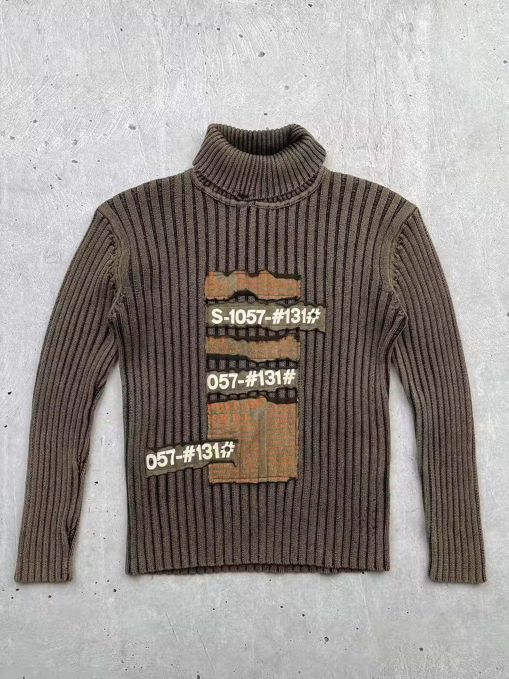 Vintage Vintage Rib Knit Sweater Size US S / EU 44-46 / 1 - 1 Thumbnail