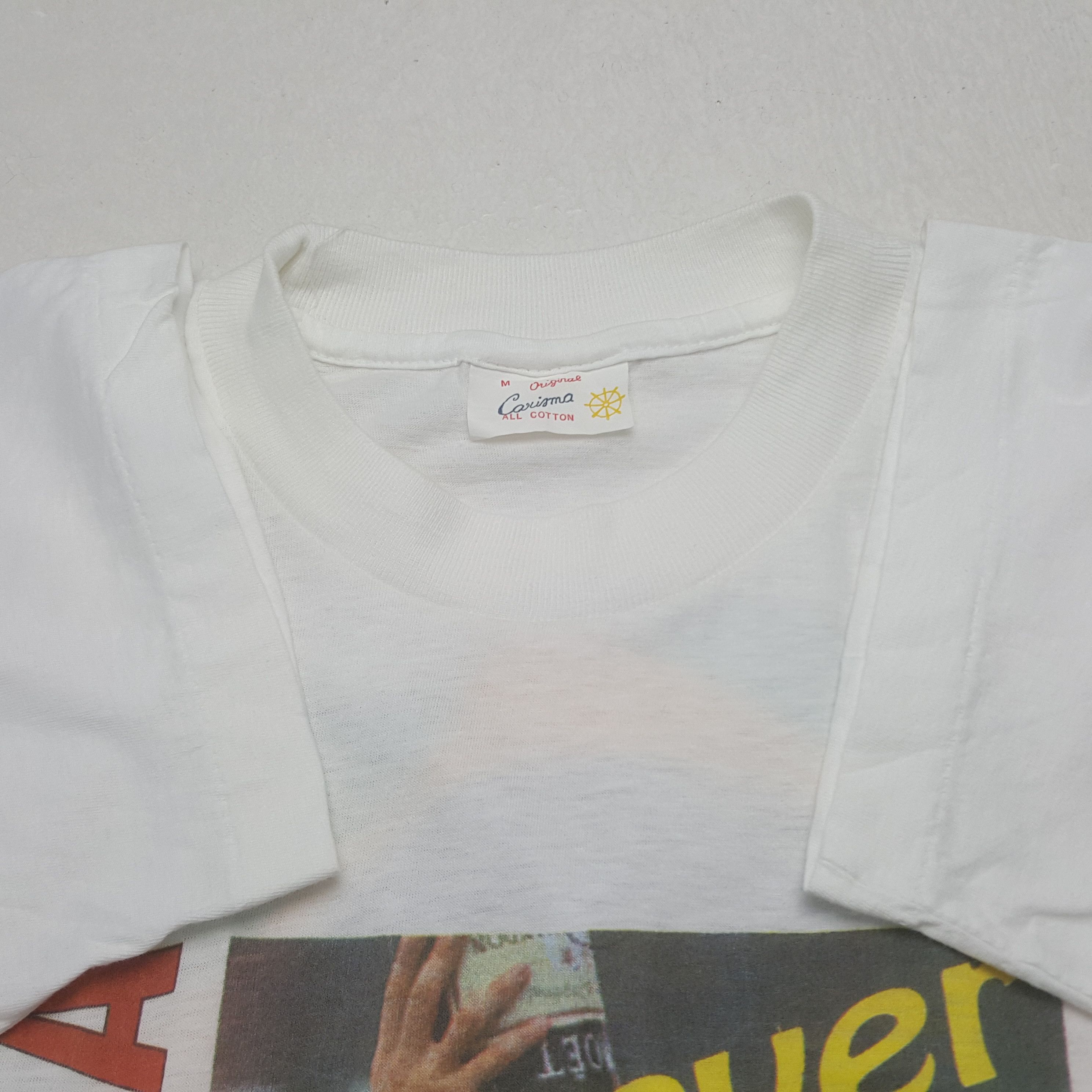 Vintage Vintage Aryton Senna Formula One Racing Tshirt C301N57 Size US S / EU 44-46 / 1 - 5 Thumbnail
