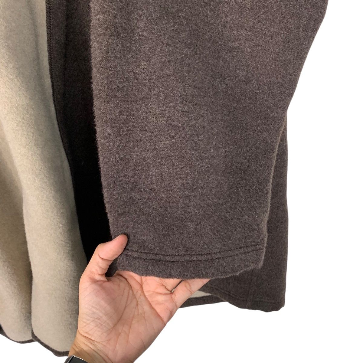 Laura Biagiotti Risposte By Laura Biagiotti Buttonless Overcoat Size M / US 6-8 / IT 42-44 - 11 Thumbnail
