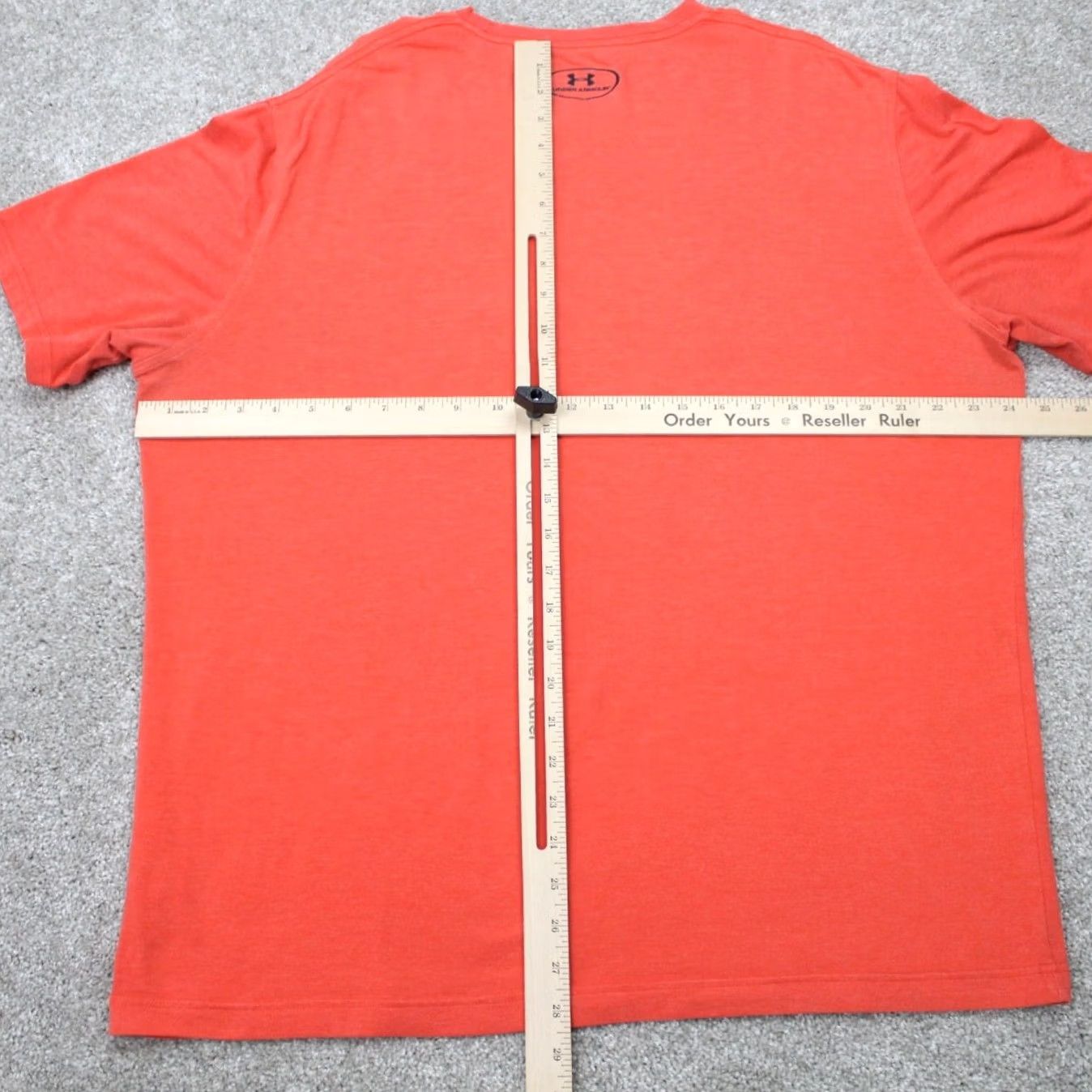Under Armour Under Armour Shirt Mens XL Red UA Pressure Breeds Success HeatGear Loose Fit S/S Size US XL / EU 56 / 4 - 6 Thumbnail