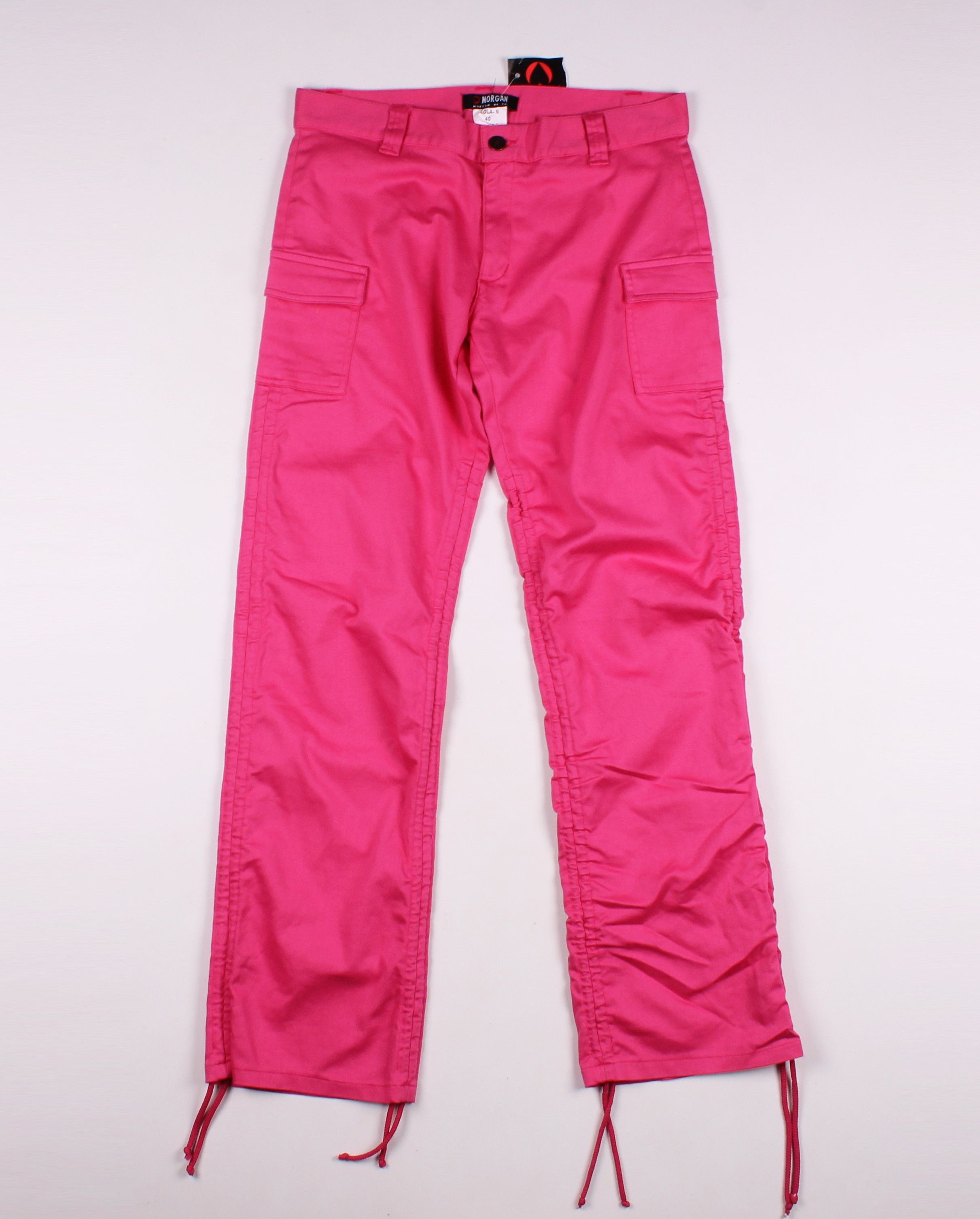 Morgan Homme Vintage Morgan de Toi Y2K Adjustable Pink Cargo Pants Size 30" / US 8 / IT 44 - 2 Thumbnail