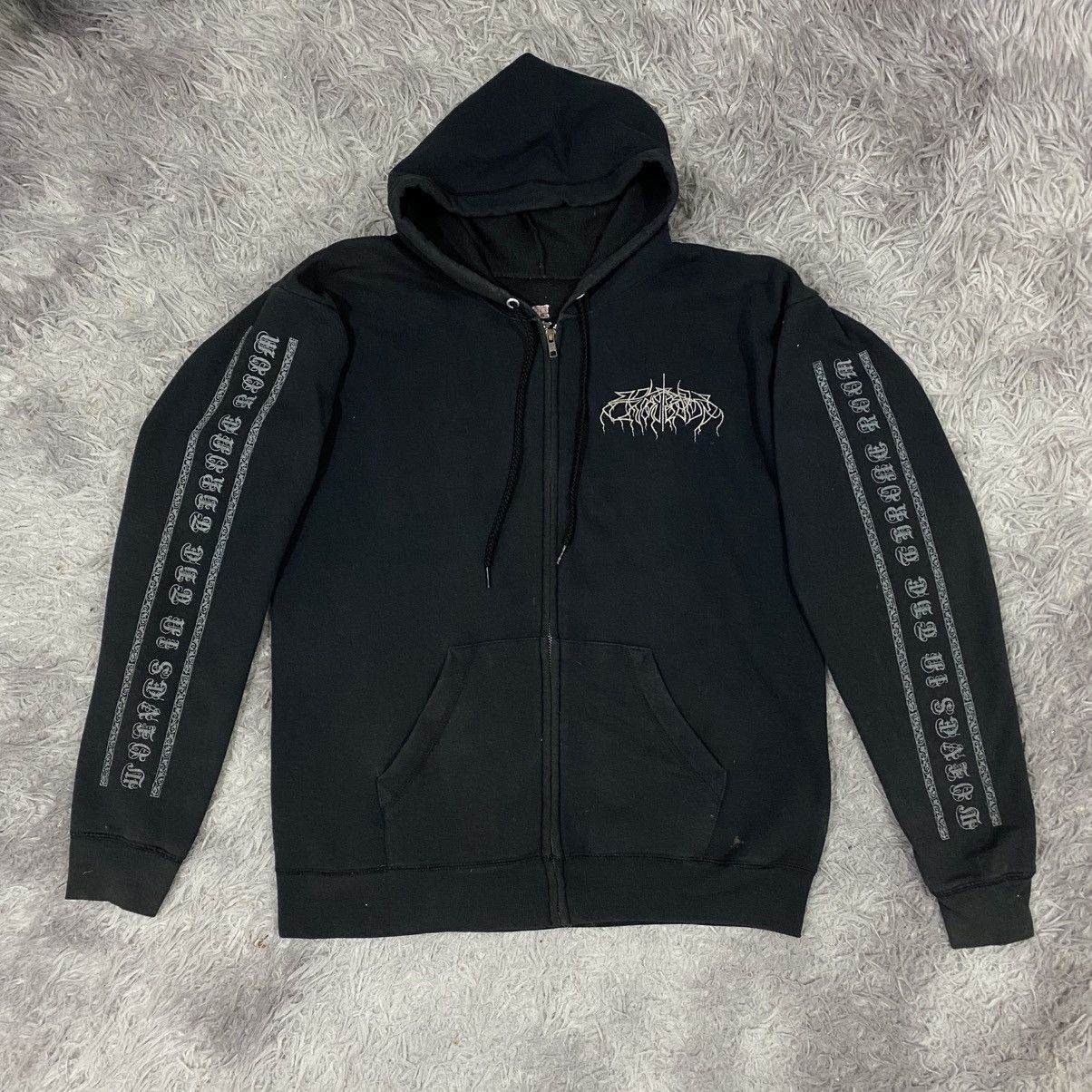 Black metal band hoodie wolves in the throne room