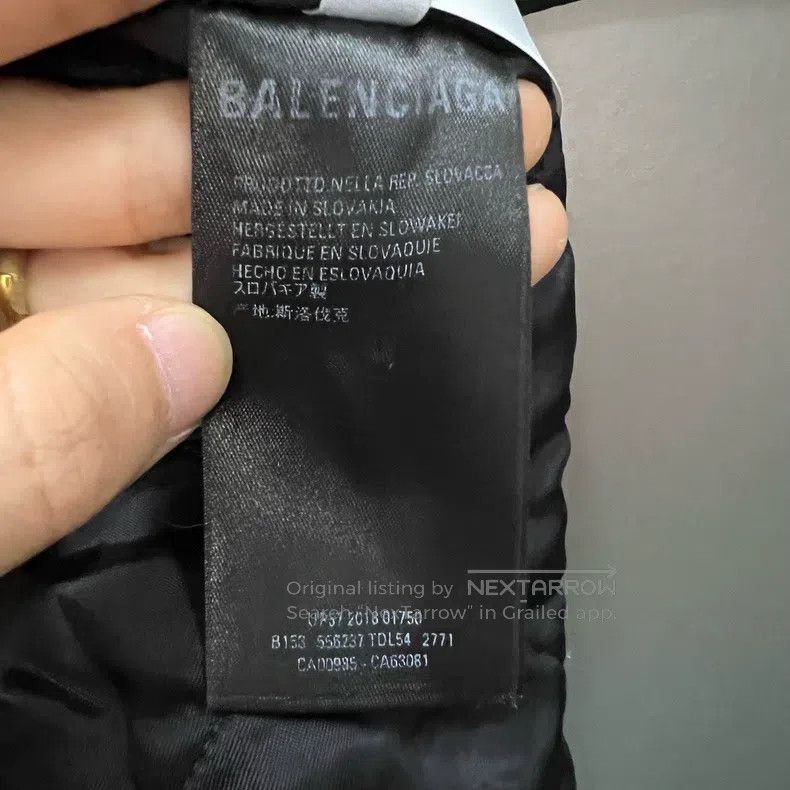 Balenciaga Balenciaga size 42 Printed Letter All-Over Single Breasted Size US M / EU 48-50 / 2 - 4 Thumbnail