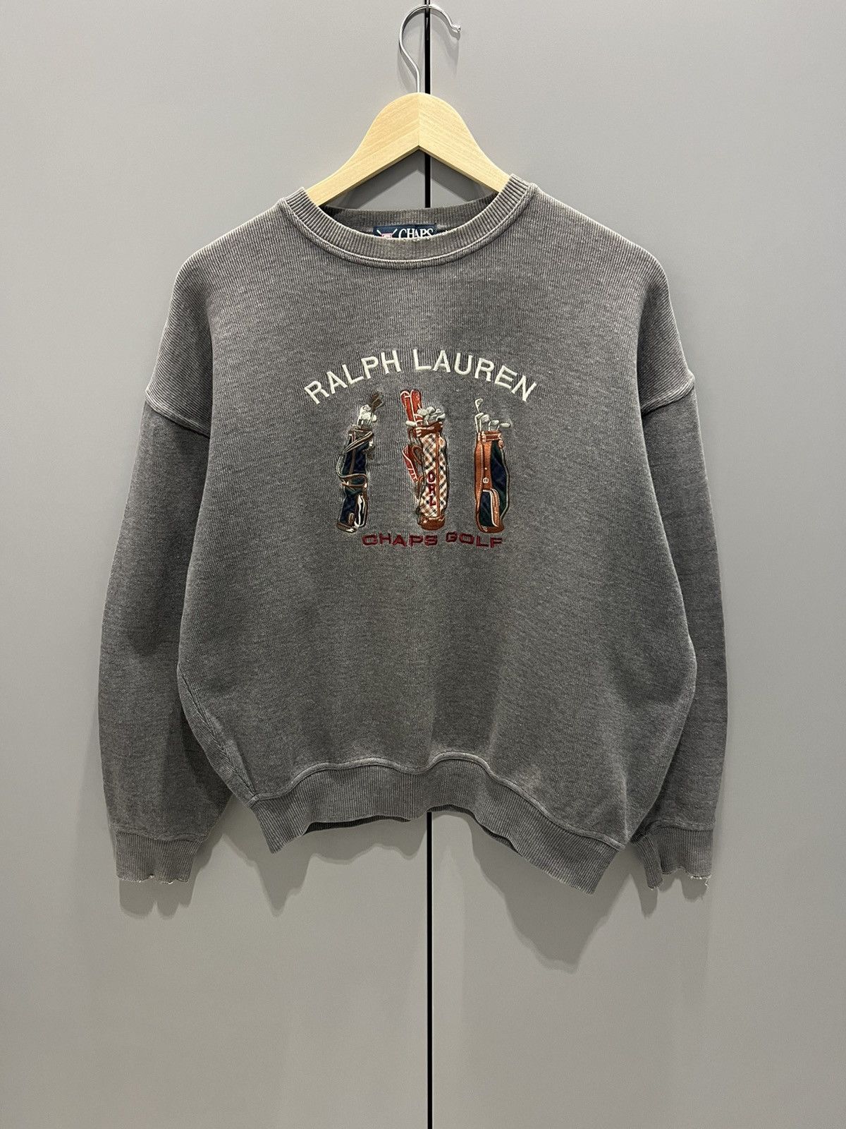 Chaps Ralph Lauren VTG Chaps RL Golf Sweatshirt Embroidery Logo Pullover USA Size US M / EU 48-50 / 2 - 4 Thumbnail