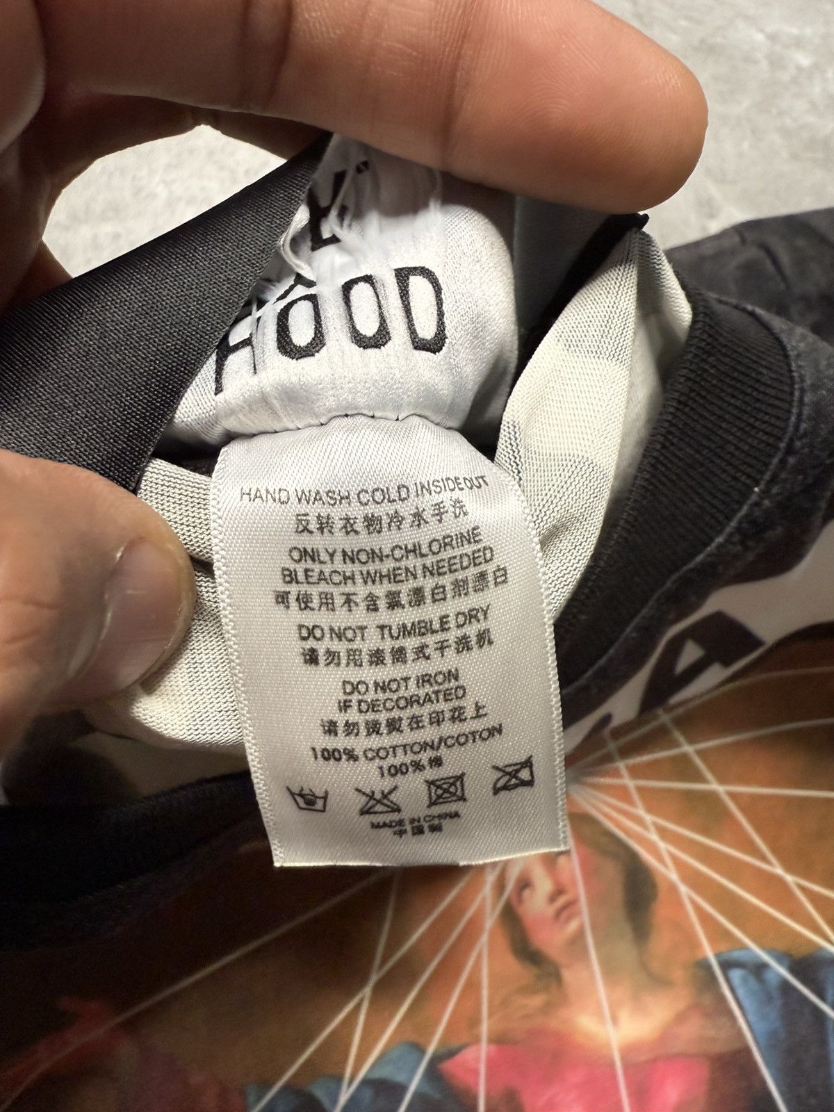 Hood By Air Hood By Air RSVP 69 The Assumption Print Tee Size US L / EU 52-54 / 3 - 11 Thumbnail