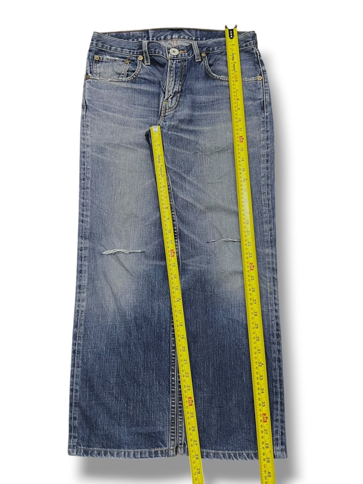 Levi's Vintage Levi’s 502 - Faded Wash, Distressed Denim Size US 33 - 16 Thumbnail