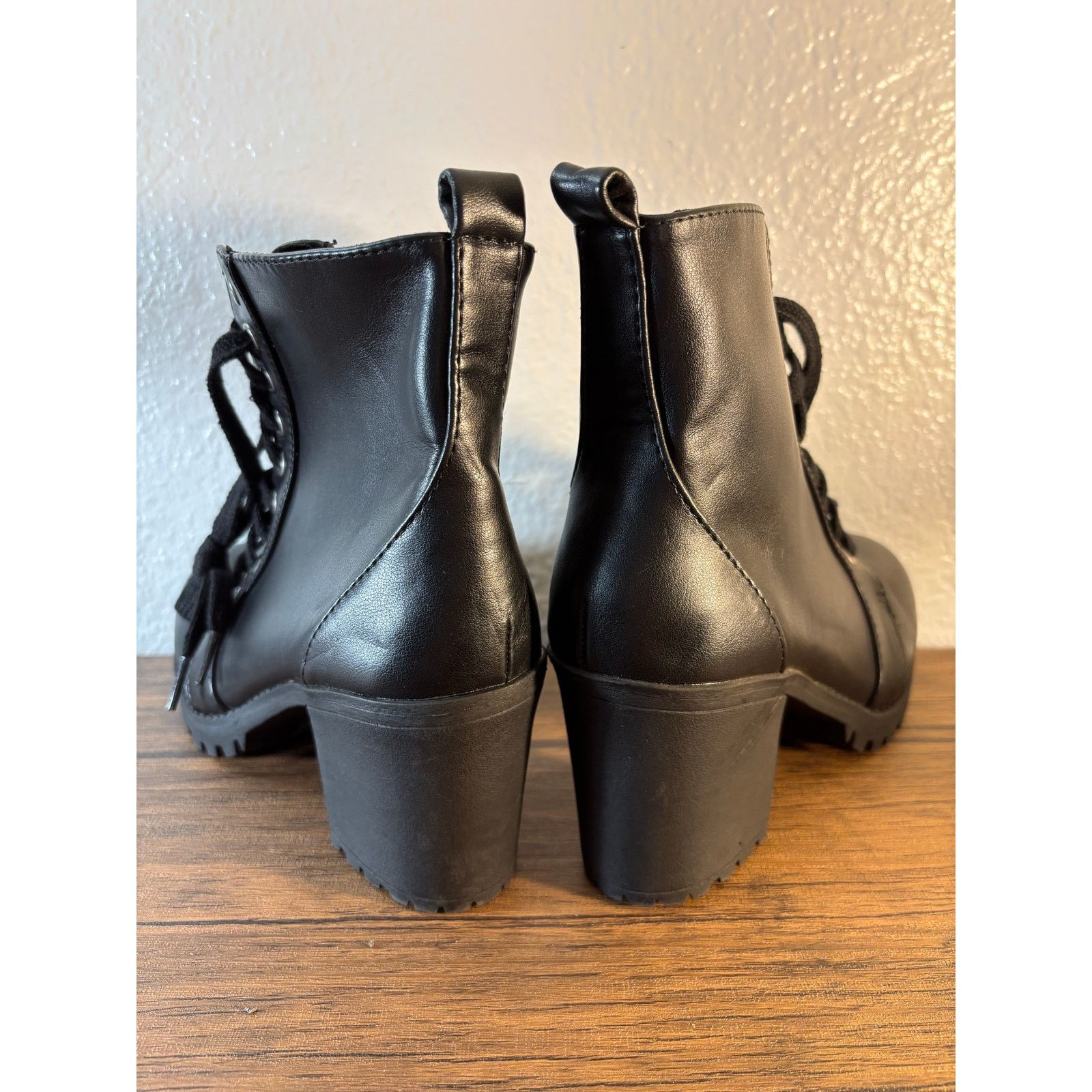 The Unbranded Brand Time and Tru Moto Booties Size 7 Size US 7 / IT 37 - 4 Thumbnail