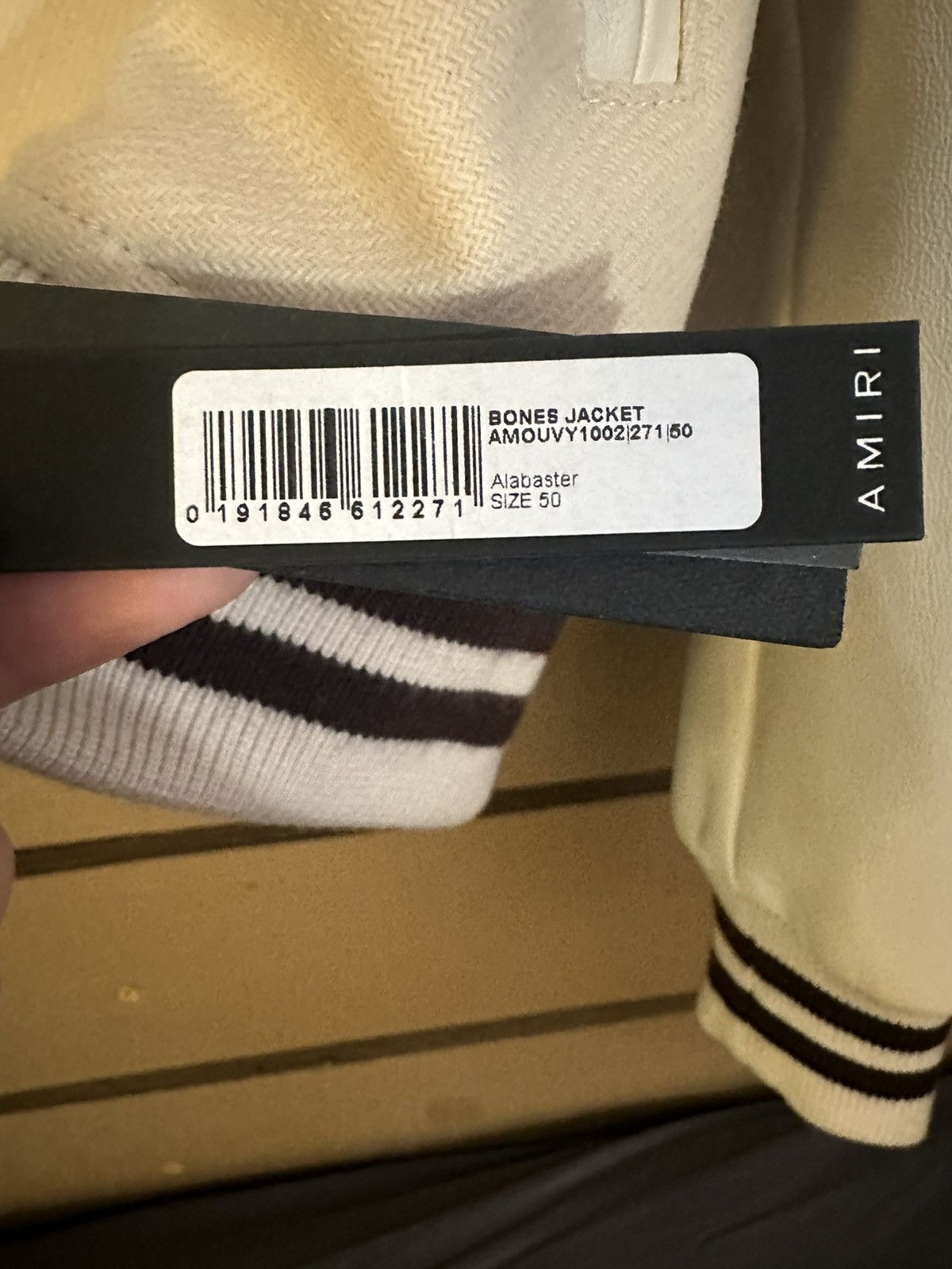 Amiri AMIRI Wool varsity jacket size 50 Size US M / EU 48-50 / 2 - 3 Thumbnail