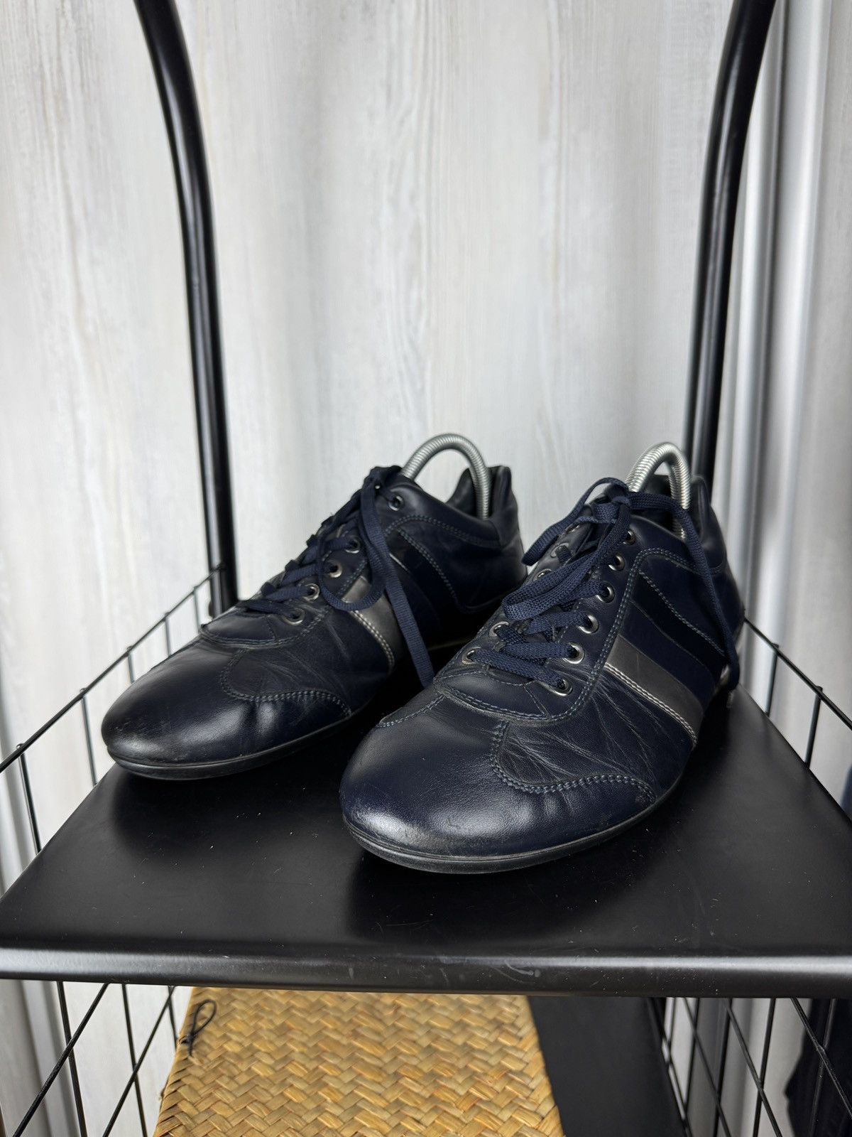 Dirk Bikkembergs Dirk Bikkembergs vintage y2k springer navy blue Italy shoes Size US 8 / EU 41 - 7 Thumbnail