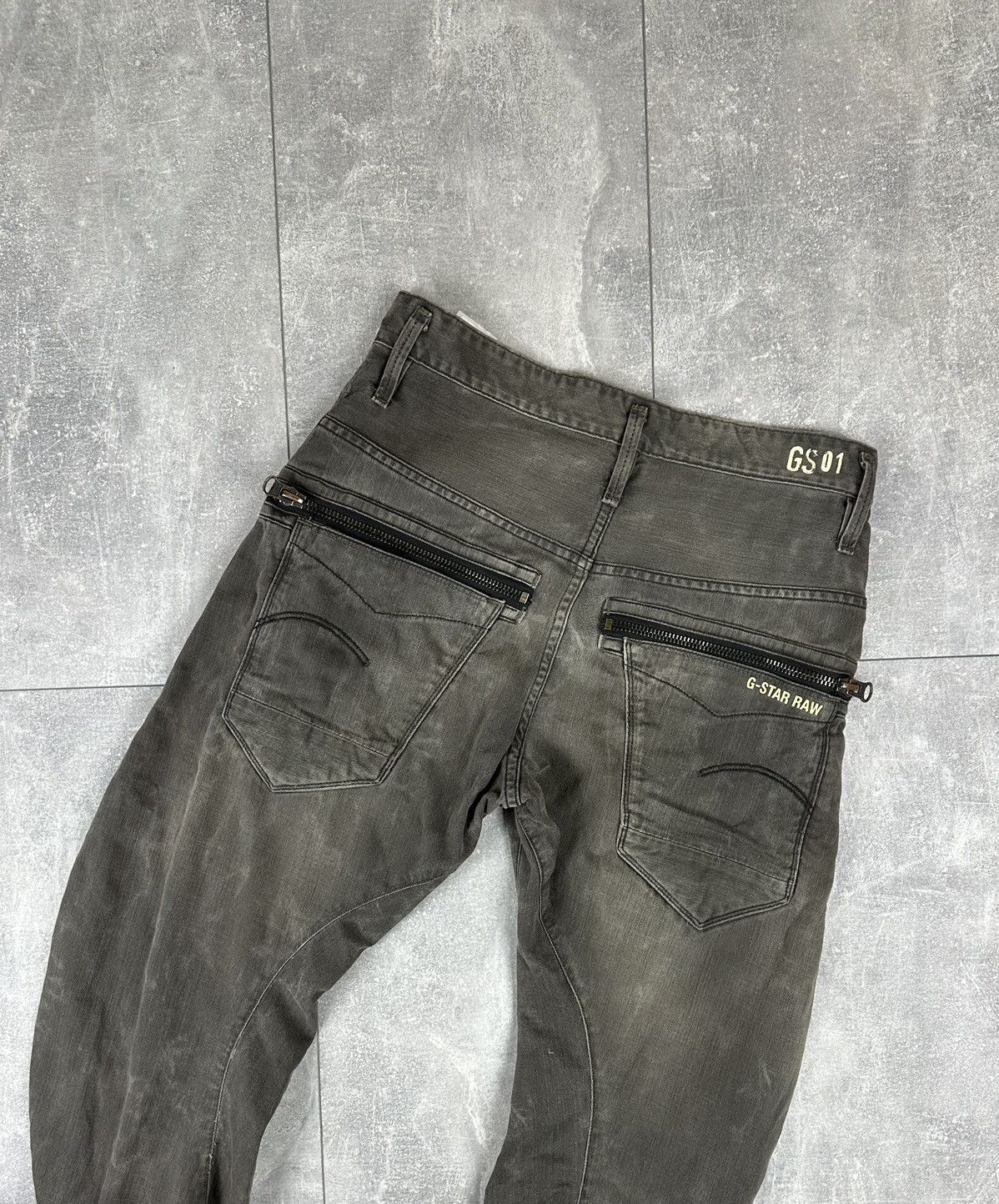 G-Star G Star Raw Japanese Fade Denim Jeans Pants Y2K Size US 30 / EU 46 - 6 Thumbnail