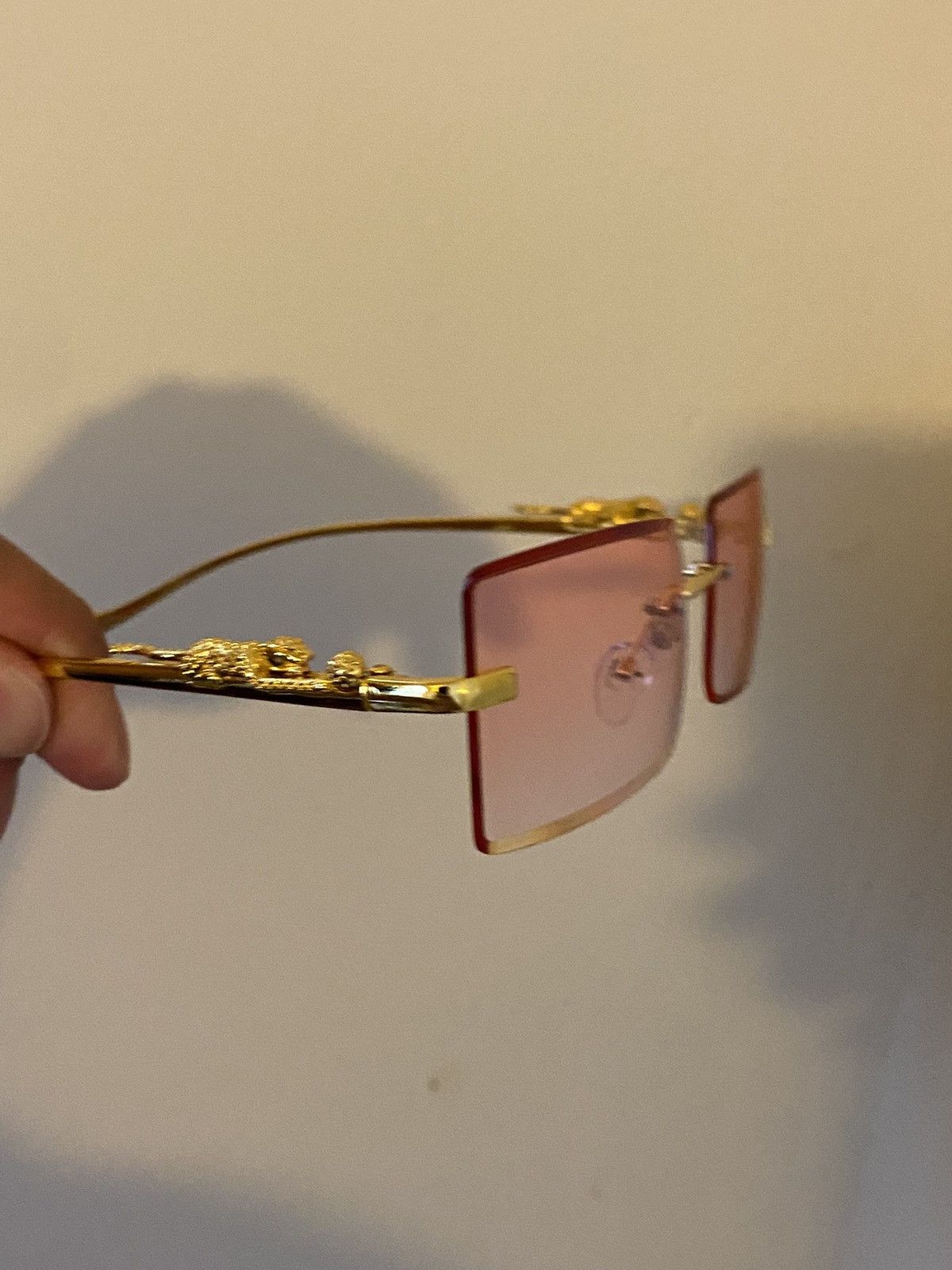 image of Jewelry Sun Glasses in Red, Men's