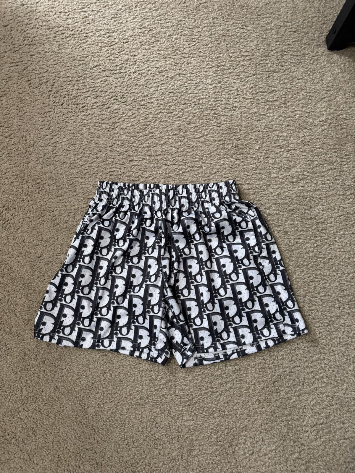 Versailles D print mesh shorts Size US 30 / EU 46 - 1 Thumbnail