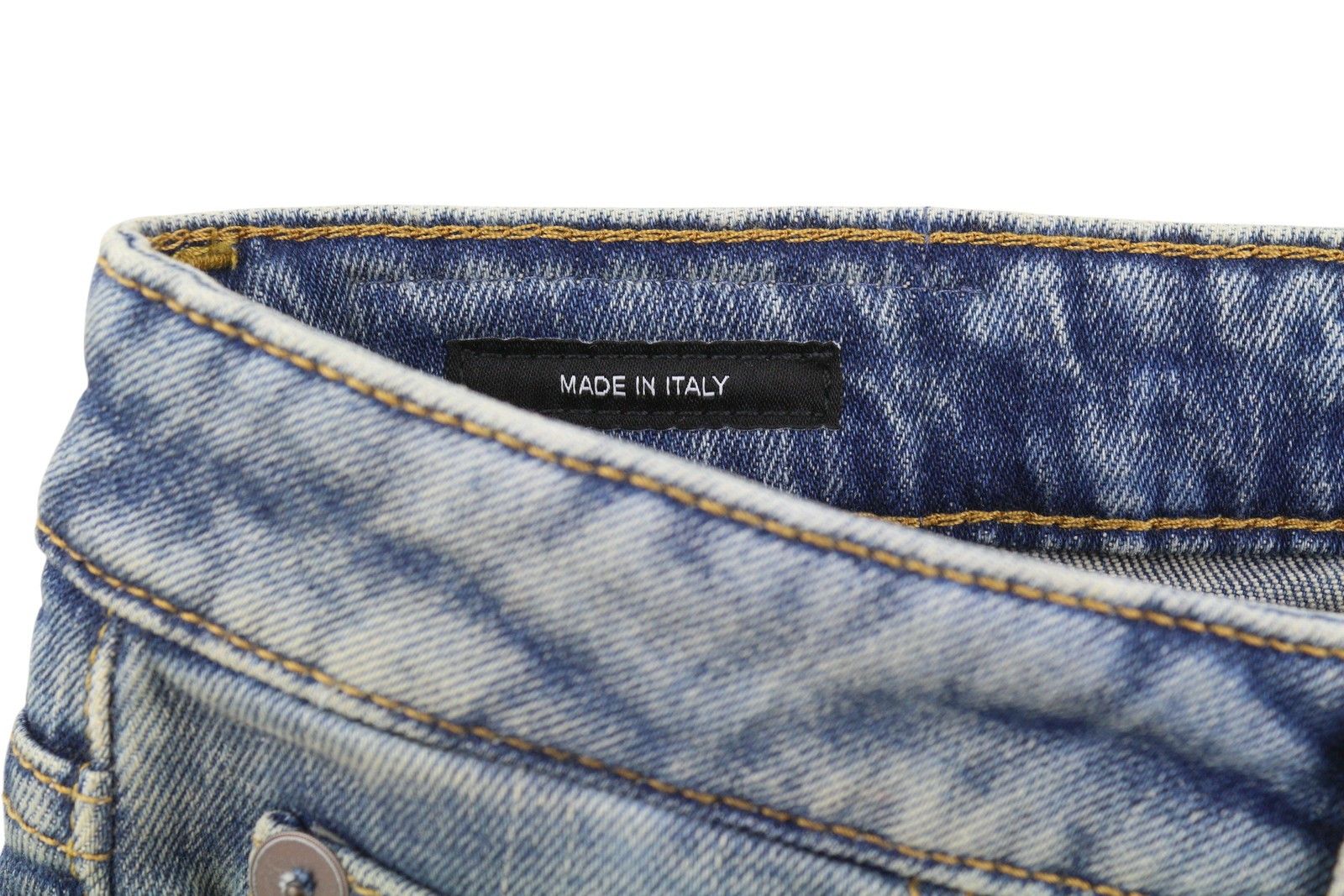R13 KICK FIT 28 Kelly Stretch Washed Faded Ankle Length 86326 Size 28" / US 6 / IT 42 - 10 Thumbnail