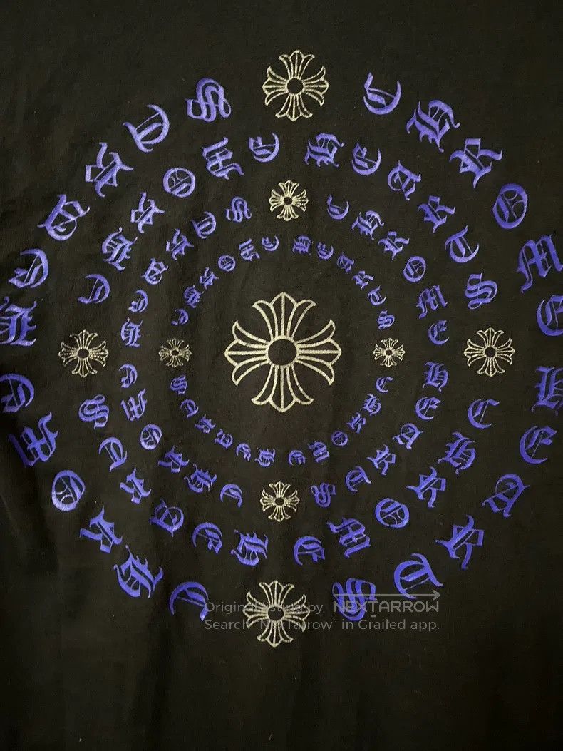Chrome Hearts CHROME HEARTS Size XS Hot silver cross glitter blue Sanskri Size US XS / EU 42 / 0 - 2 Thumbnail