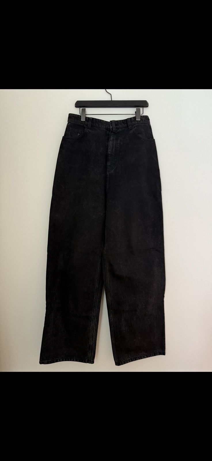 BALENCIAGA WIDE LEG DENIM
