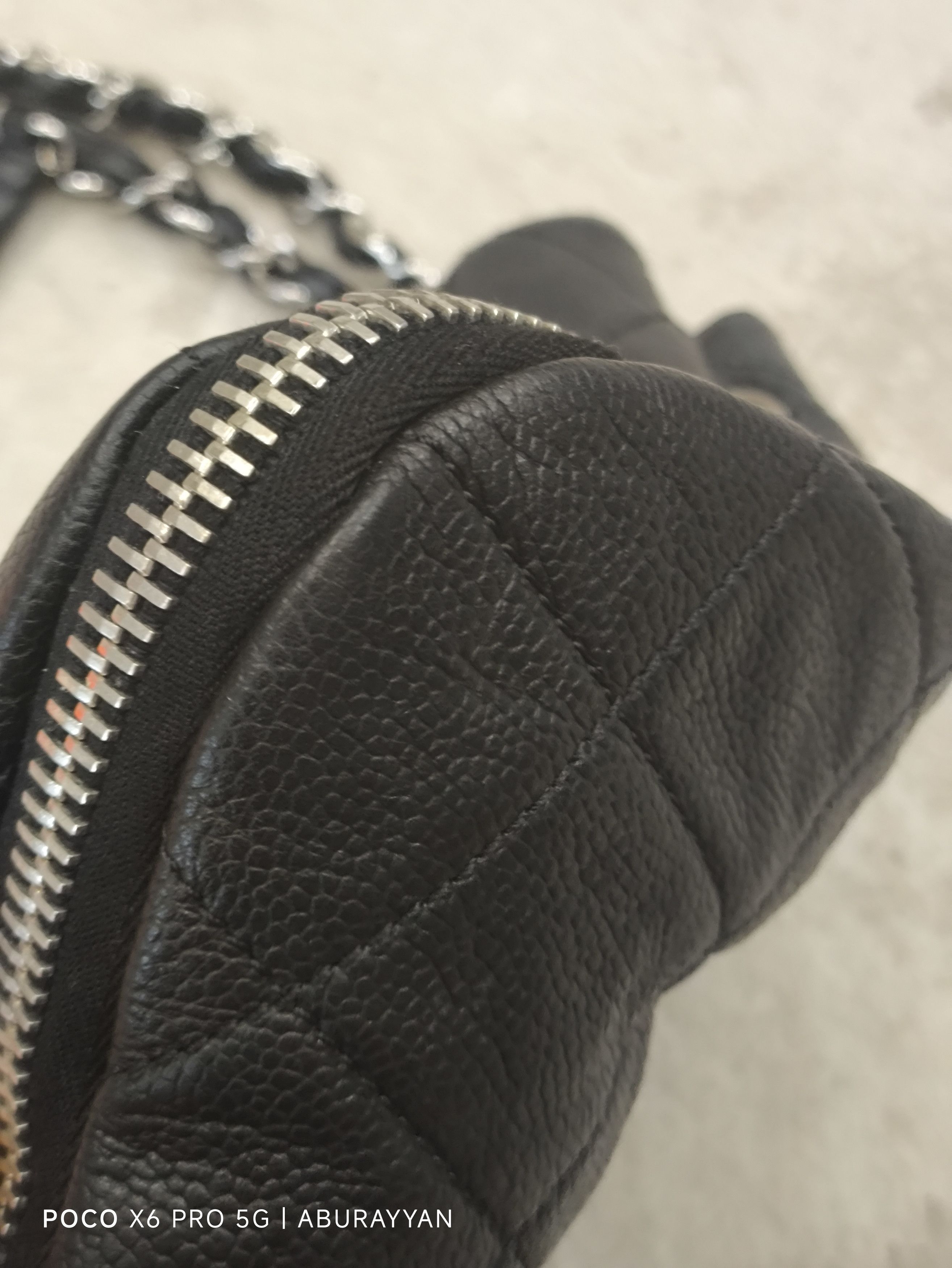 Chanel Chanel Black Caviar Expandable Timeless Shoulder Hobo Bag Size ONE SIZE - 10 Thumbnail