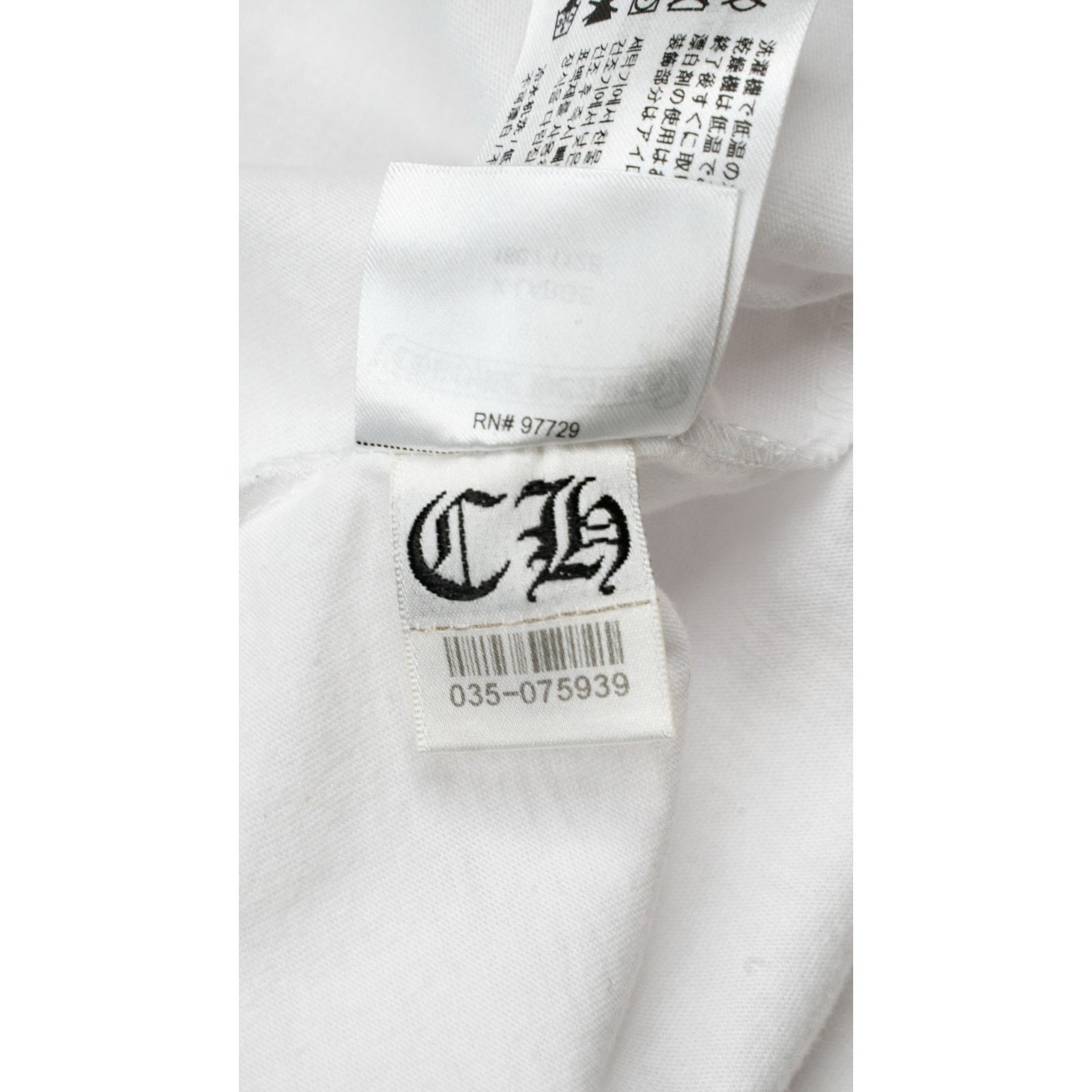 Chrome Hearts Yellow Neck Script Logo Long Sleeve Size US XL / EU 56 / 4 - 7 Thumbnail