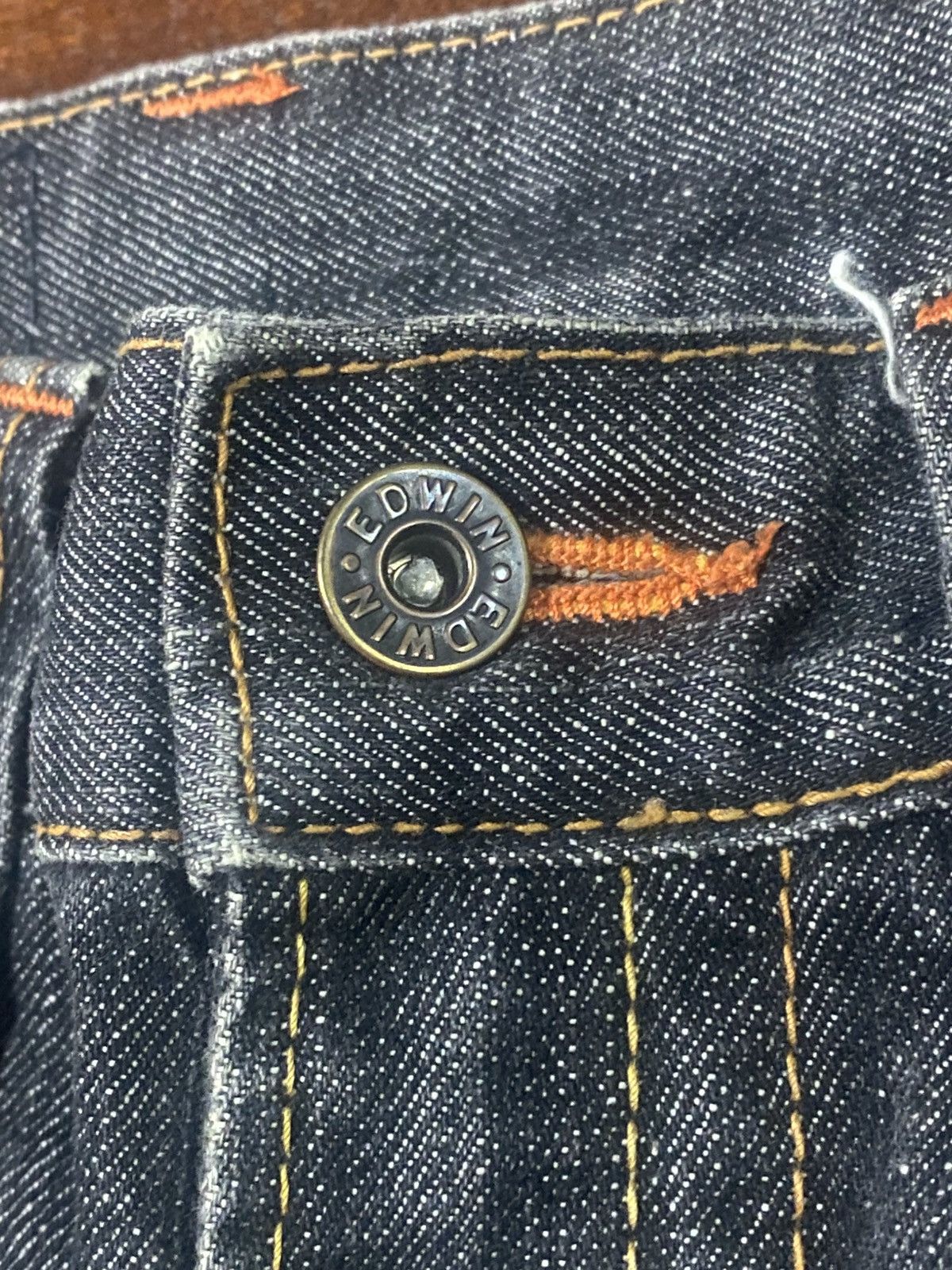 Edwin Edwin Xvs Clawmark Faded mud wash Denim Jeans Size US 32 / EU 48 - 17 Thumbnail