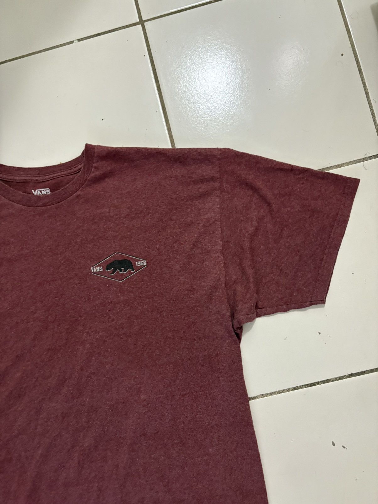 Vans Cool And Casual Maroon Van’s Tee Size US XL / EU 56 / 4 - 3 Thumbnail