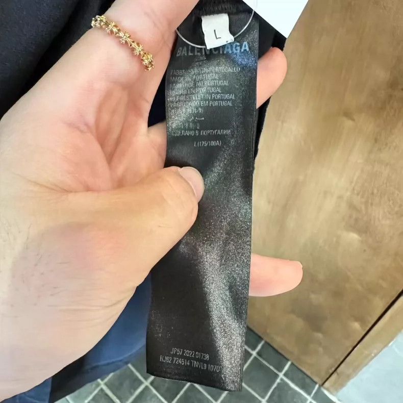 Balenciaga Balenciaga Behind the green post-it notes logo pattern bla Size US L / EU 52-54 / 3 - 6 Thumbnail
