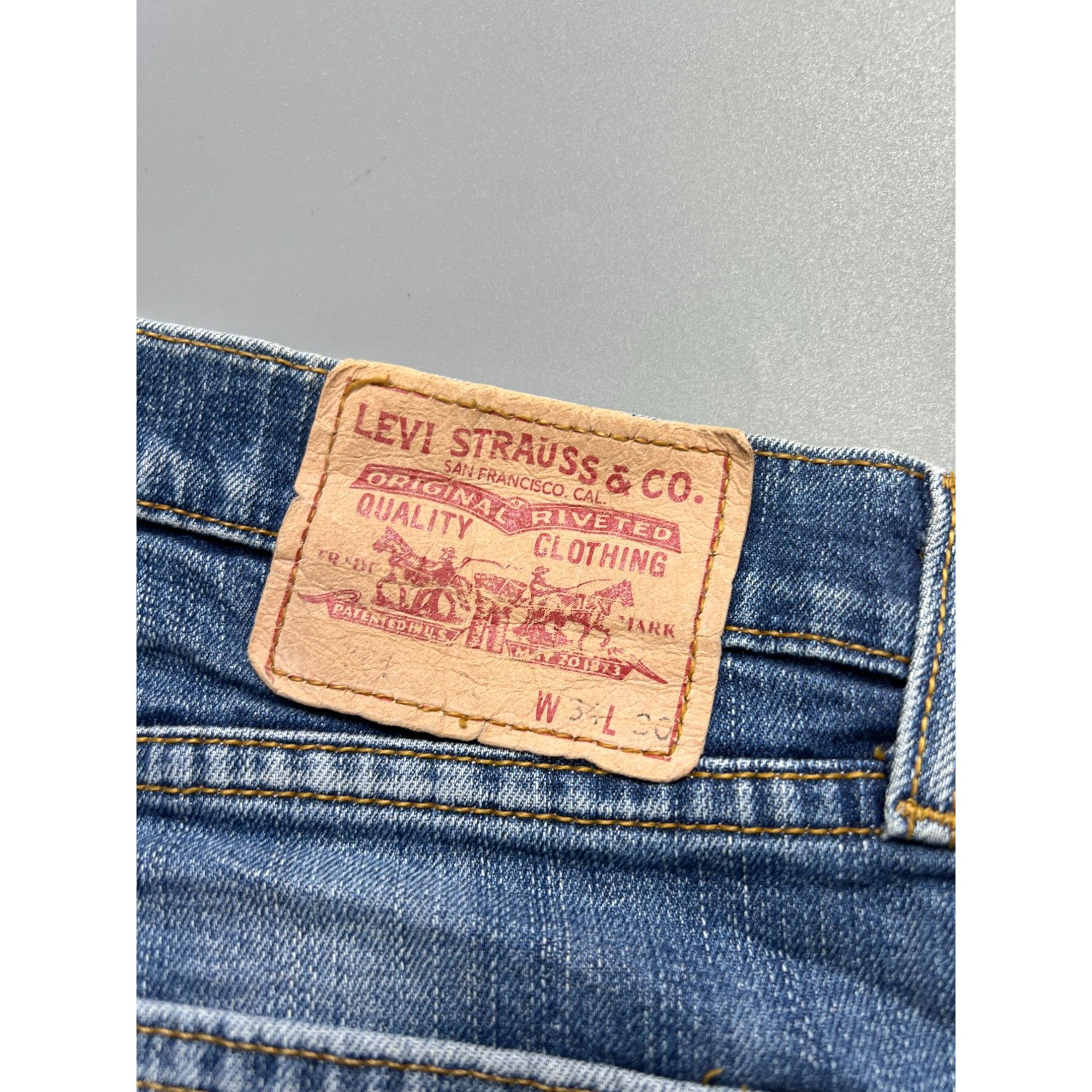 Levi's Levi’s 751 Distressed Denim Jeans Pants (Y1054) Size US 34 / EU 50 - 13 Thumbnail