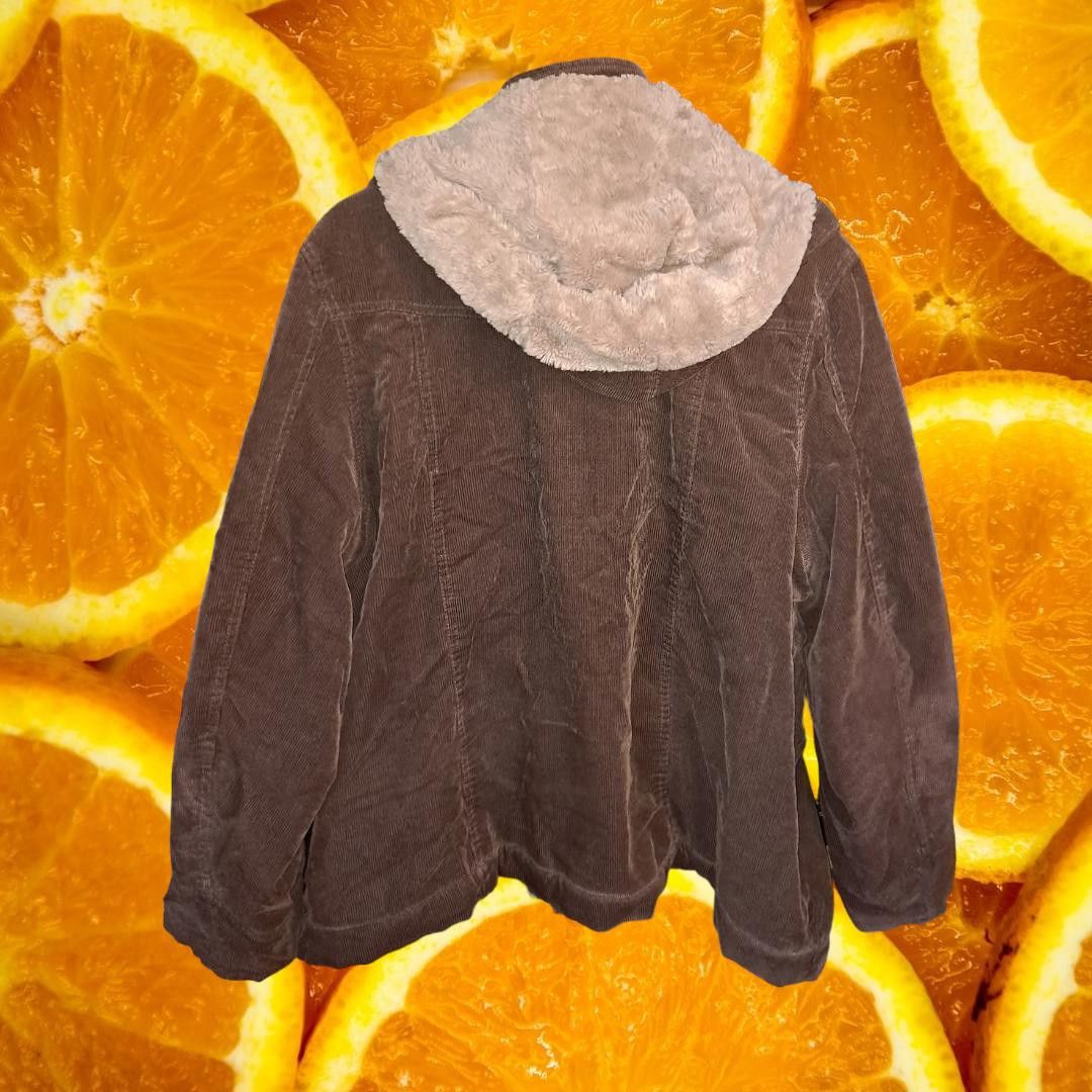 Other Vintage Y2K St John's Bay Corduroy Jacket With Hood and Faux Size US XL / EU 56 / 4 - 7 Thumbnail