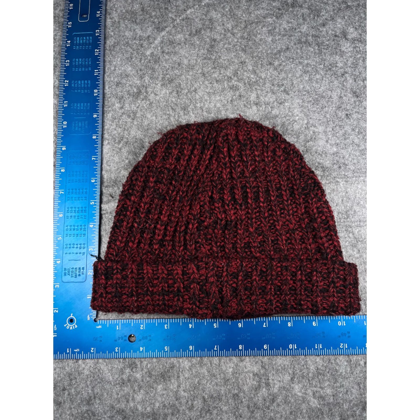 Obey OBEY GIANT Beanie Hat Adult One Size Red Knit 100% Acrylic Ski Snow Casual Outdoor Mens Beanie Size ONE SIZE - 5 Thumbnail