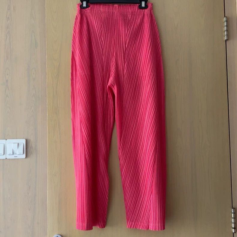 Issey Miyake Issey Miyake size:5 Pink pleated pants Size 42" / US 20 - 8 Thumbnail