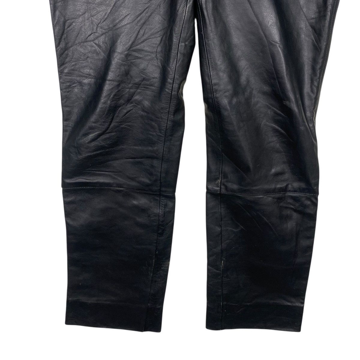 Genuine Leather × Japanese Brand × Leather Unbranded leather pant Size US 32 / EU 48 - 4 Thumbnail