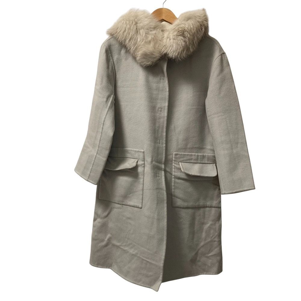 Other Other FOXEY Fox Fur Cashmere Hooded Long Coat Textile Outerwear 40197 DUTY FREE for USA Size ONE SIZE - 1 Thumbnail