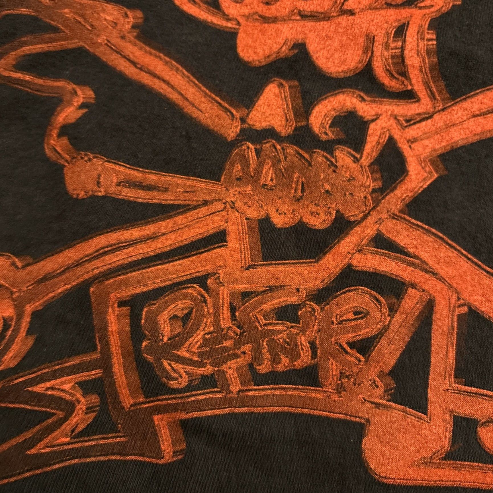 Gildan VINTAGE Guns & Roses Slash T-Shirt Men's XL Black Skull Bones 90s Concert Theme Clothing Size US XL / EU 56 / 4 - 3 Thumbnail