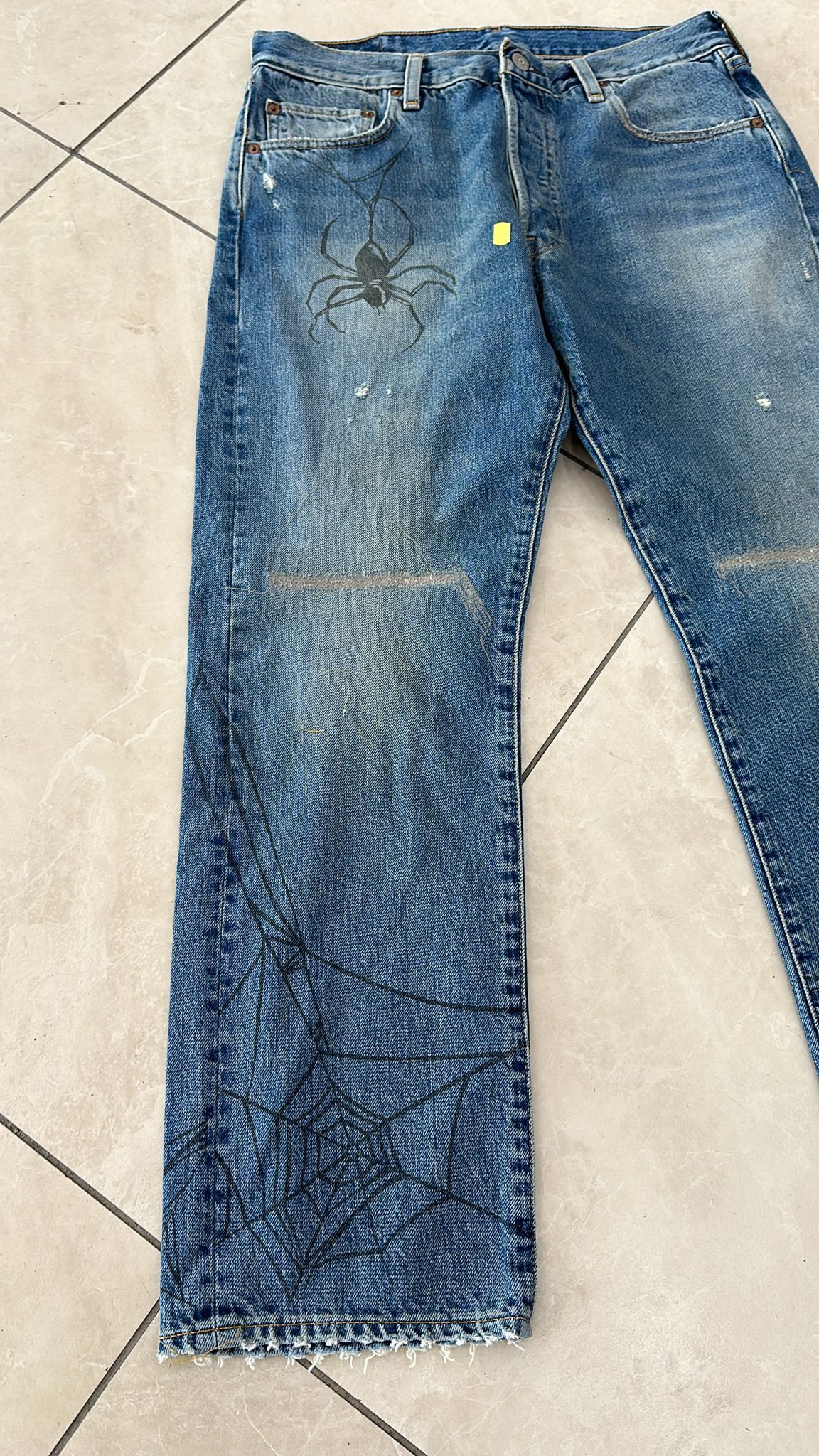 Levi's Vintage Clothing LVC Levi's Vintage Clothing 1984 501XX Tangled Web Jeans Size US 32 / EU 48 - 4 Thumbnail