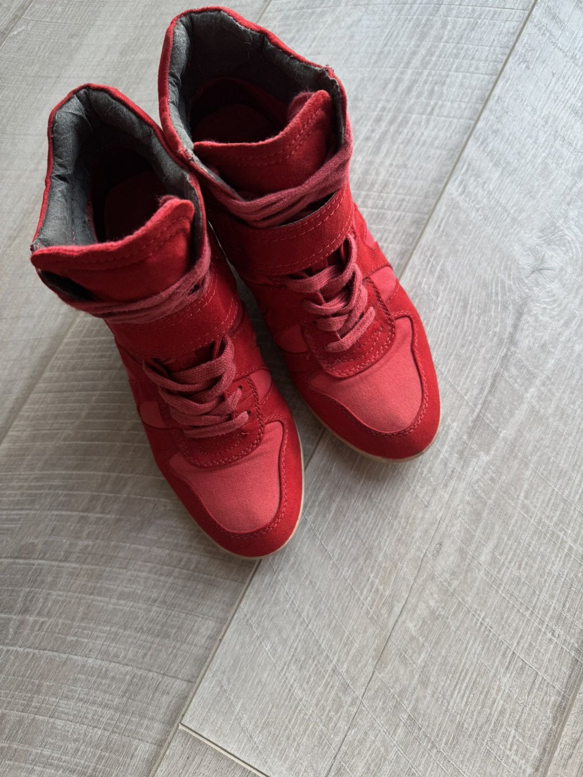Isabel Marant Vintage Punk Sneakers Like Isabel Marant Bobby Wedge Shoes Size US 8 / IT 38 - 6 Thumbnail