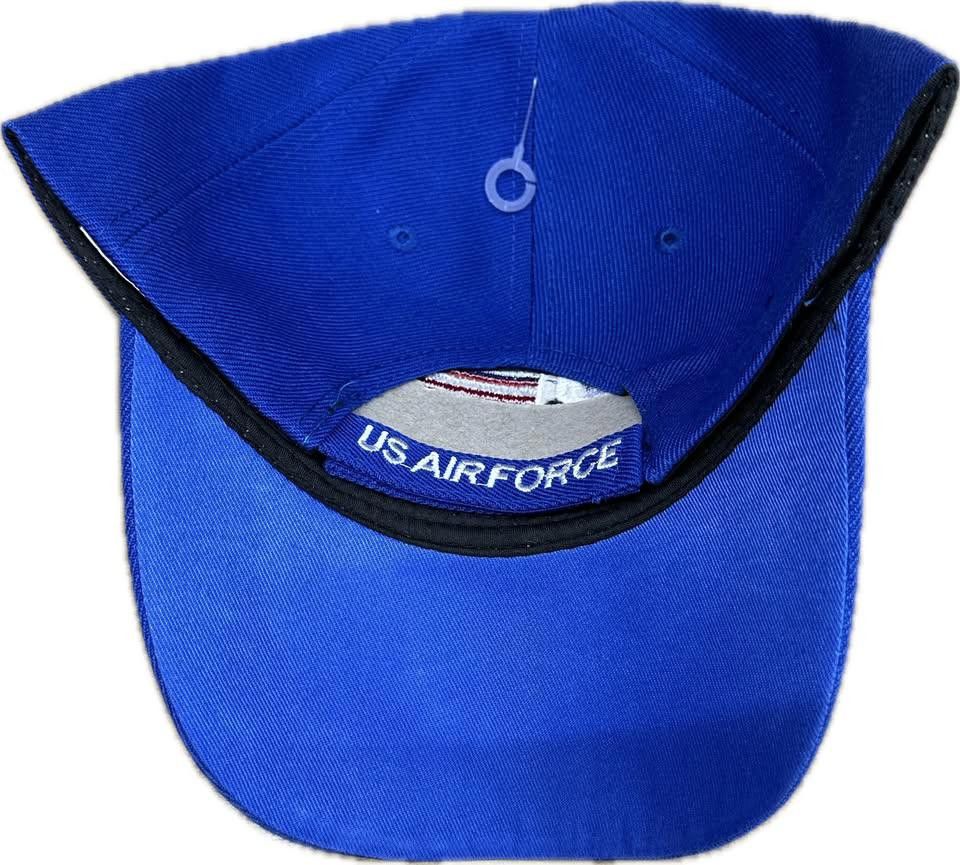 Designer US AIR FORCE Embroidered Cap Dad Hat Royal Size ONE SIZE - 3 Thumbnail