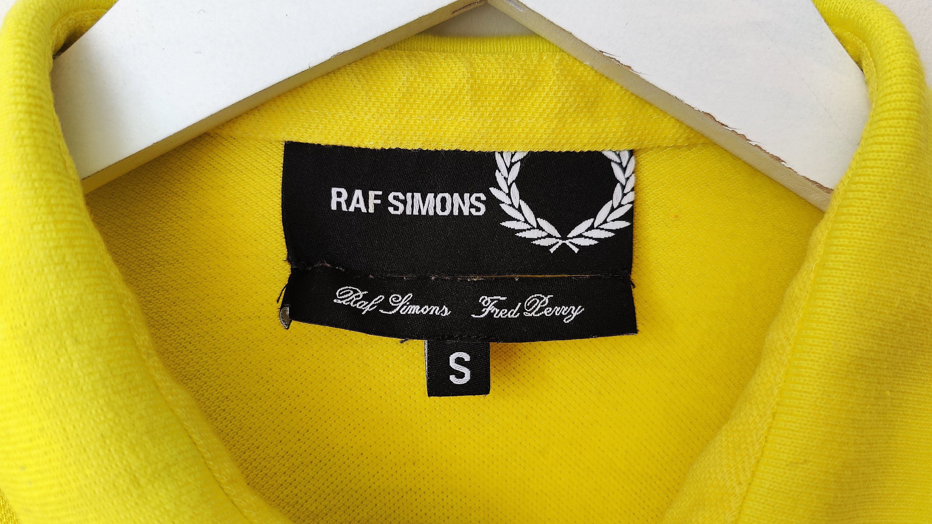 Fred Perry × Raf Simons Raf Simons x Fred Perry Yellow Polo Size US S / EU 44-46 / 1 - 4 Thumbnail