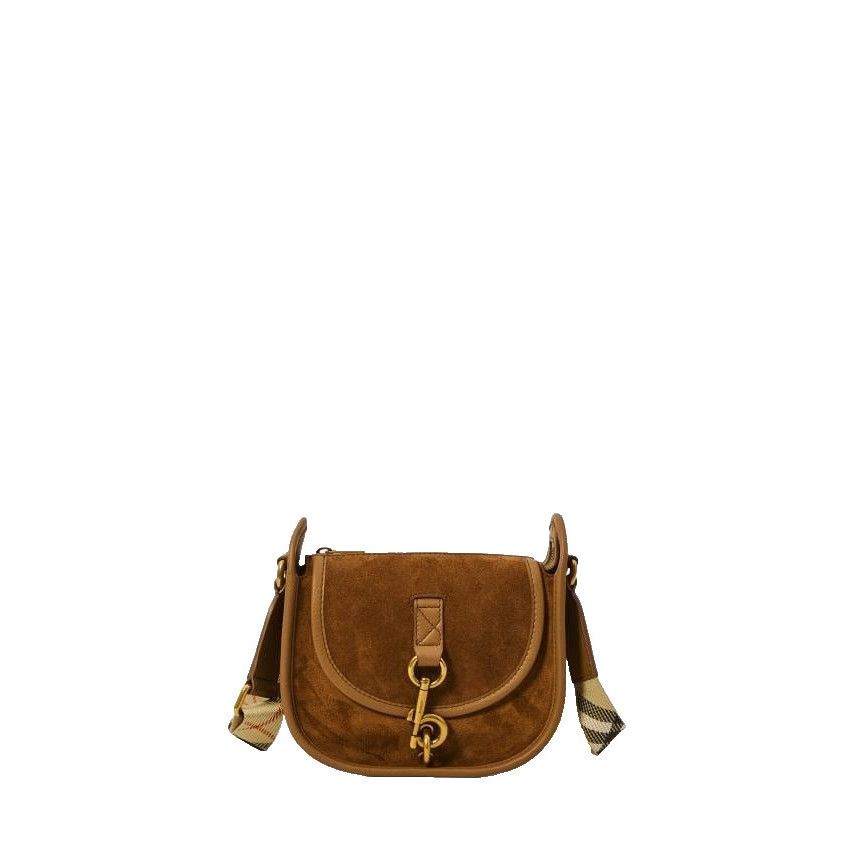 Burberry BURBERRY B Clip Mini Black Leather Messenger Bag New & Authe Size ONE SIZE - 1 Thumbnail
