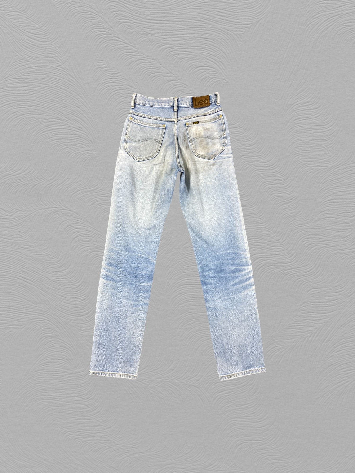 Japanese Brand Light Blue Wash Vintage Lee Jeans 27x31.5 - JN3339 Size US 27 - 2 Thumbnail