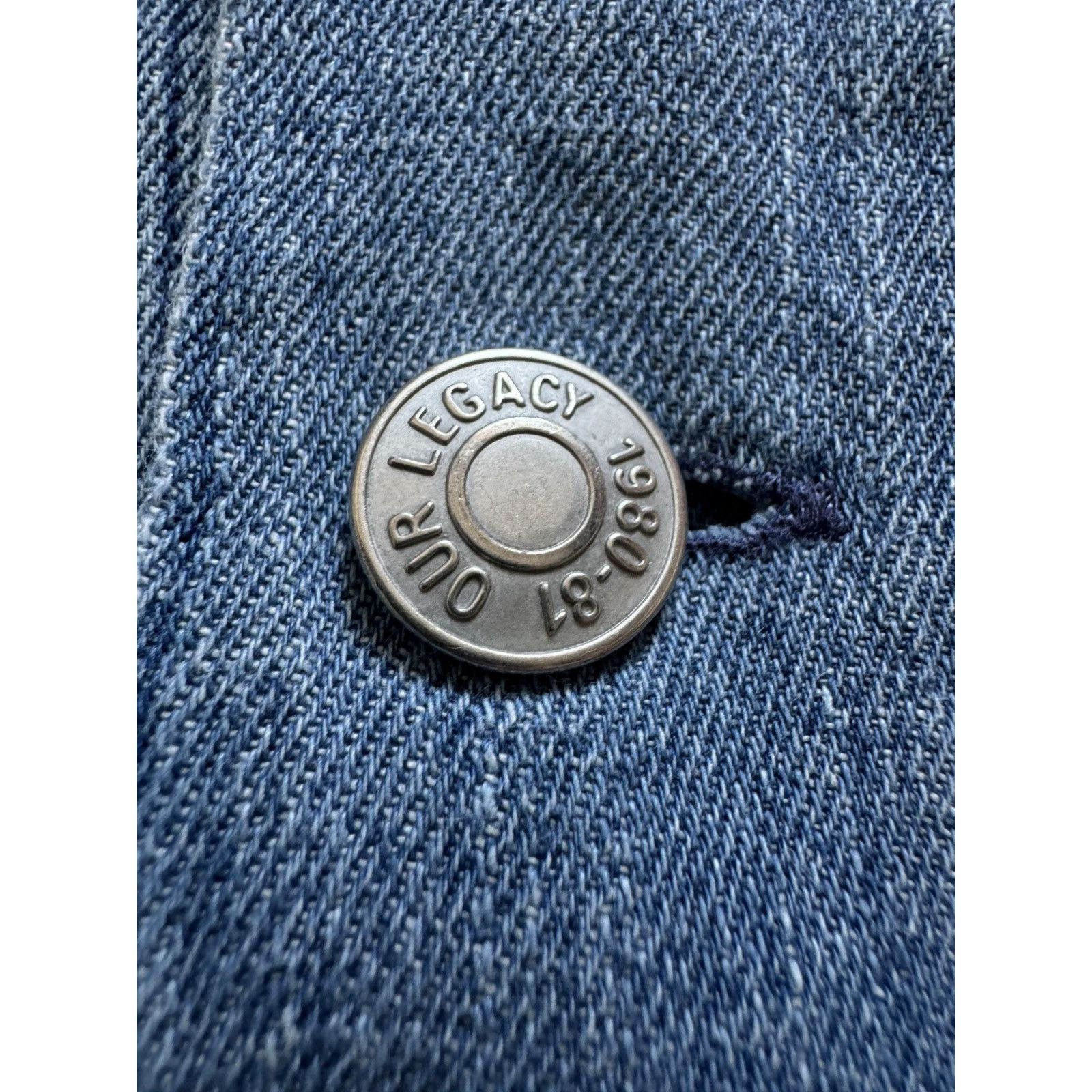 Our Legacy Vintage Our Legacy Jean Jacket Overshirt Size US L / EU 52-54 / 3 - 7 Thumbnail