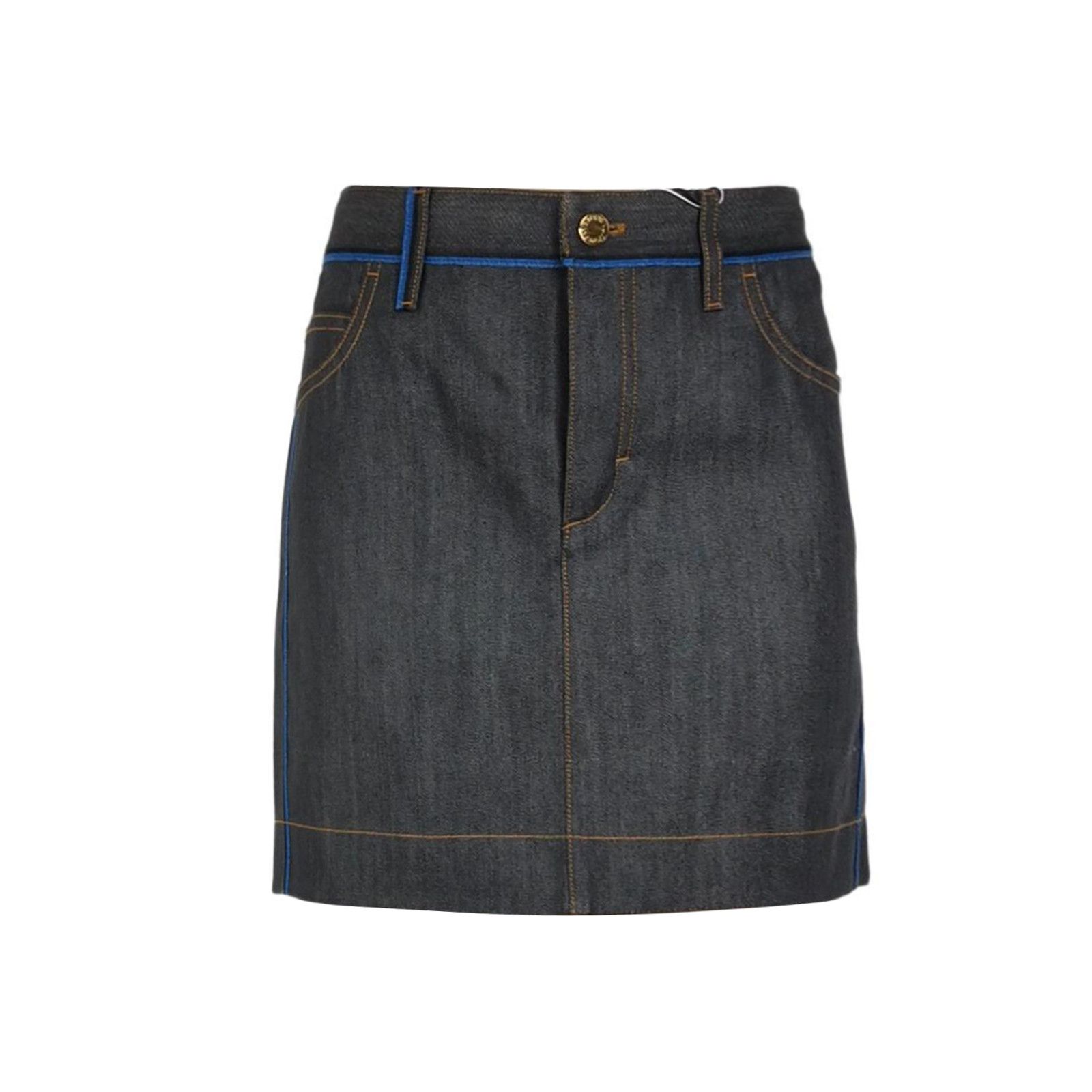 Louis Vuitton Louis Vuitton Denim Mini Skirt Size 36 Size 26" / US 2 / IT 38 - 1 Thumbnail