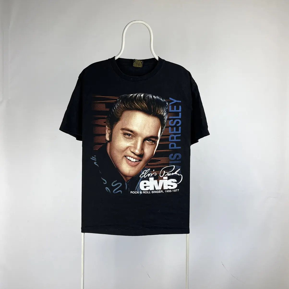 Band Tees Elvis Presley Tshirt rock and roll singer size Large Size US L / EU 52-54 / 3 - 1 Thumbnail