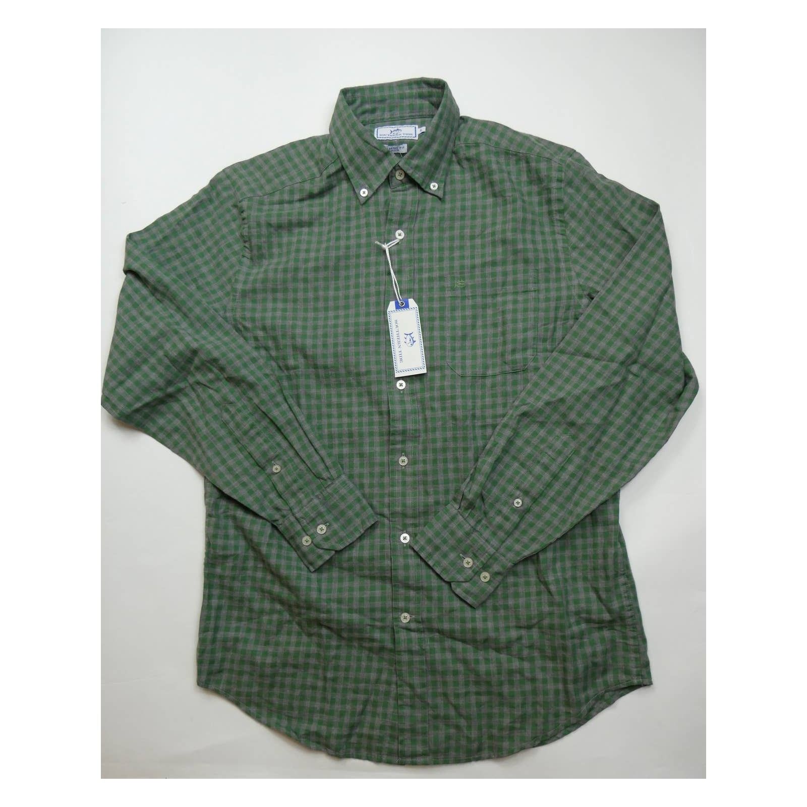 Southern Tide SOUTHERN TIDE check print button front shirt, small, NEW Size US S / EU 44-46 / 1 - 1 Thumbnail