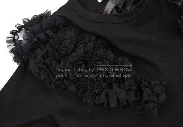 Comme des Garcons Comme des Garcons Black vintage lace top Size XS / US 0-2 / IT 36-38 - 8 Thumbnail