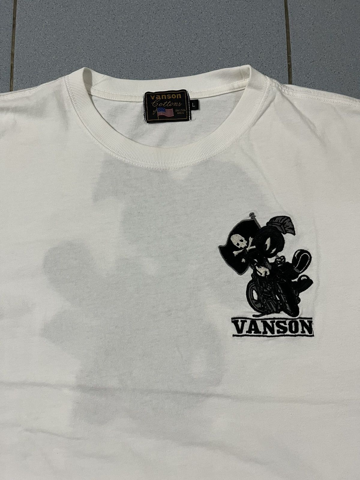 Vanson Leathers Vanson Leathers X Marvin Custom Design Tshirt Size US M / EU 48-50 / 2 - 3 Thumbnail