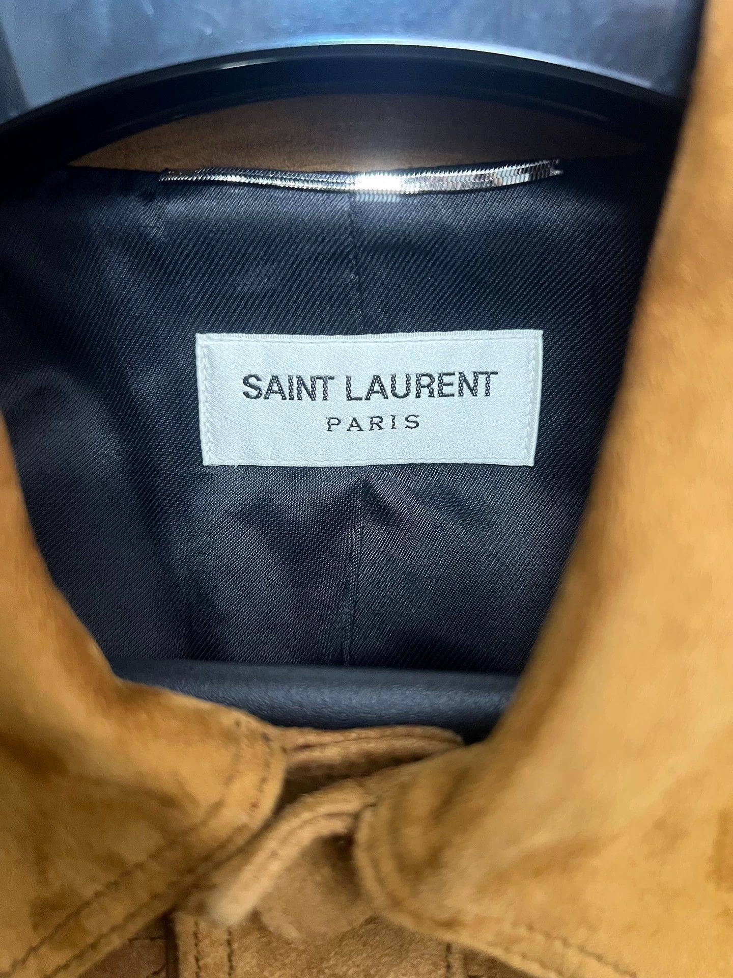 Saint Laurent Paris Authentic Saint Laurent SLP suede ribbed leather jacket Size US M / EU 48-50 / 2 - 5 Thumbnail