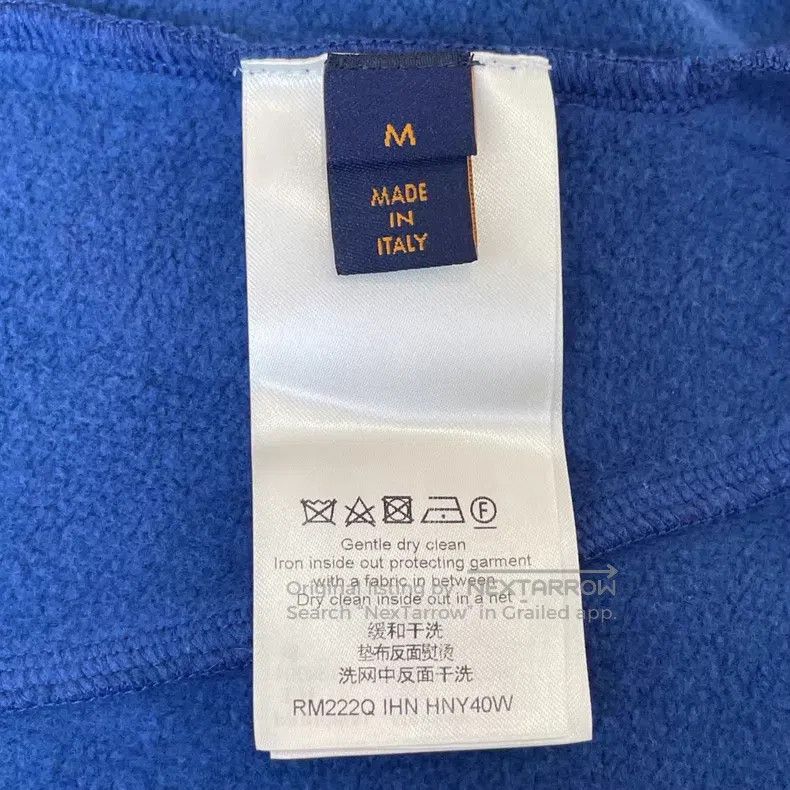 Louis Vuitton Louis Vuitton Presbyopic patchwork blue hoodie Size US M / EU 48-50 / 2 - 6 Thumbnail