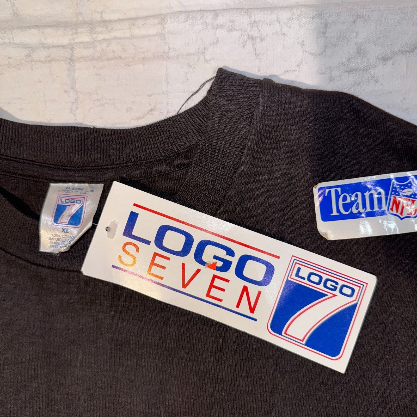 Logo 7 Vintage 1995 NFL Super Bowl XXIX Miami Florida Logo 7 Tshirt Size US XL / EU 56 / 4 - 4 Thumbnail