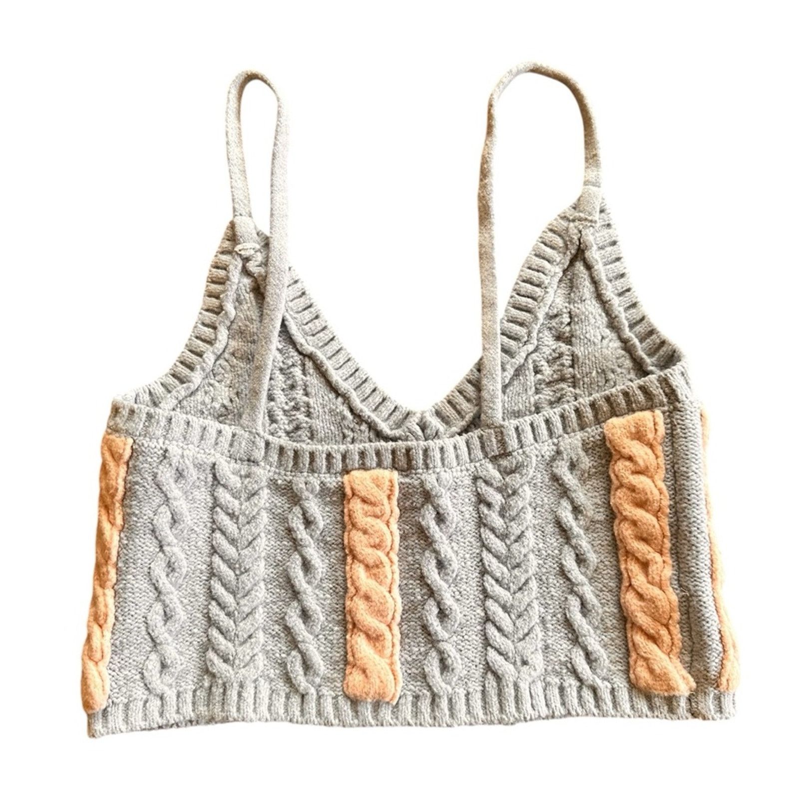 For Love & Lemons For Love & Lemons Paige Knit Crop Top - Size Small Size S / US 4 / IT 40 - 5 Thumbnail