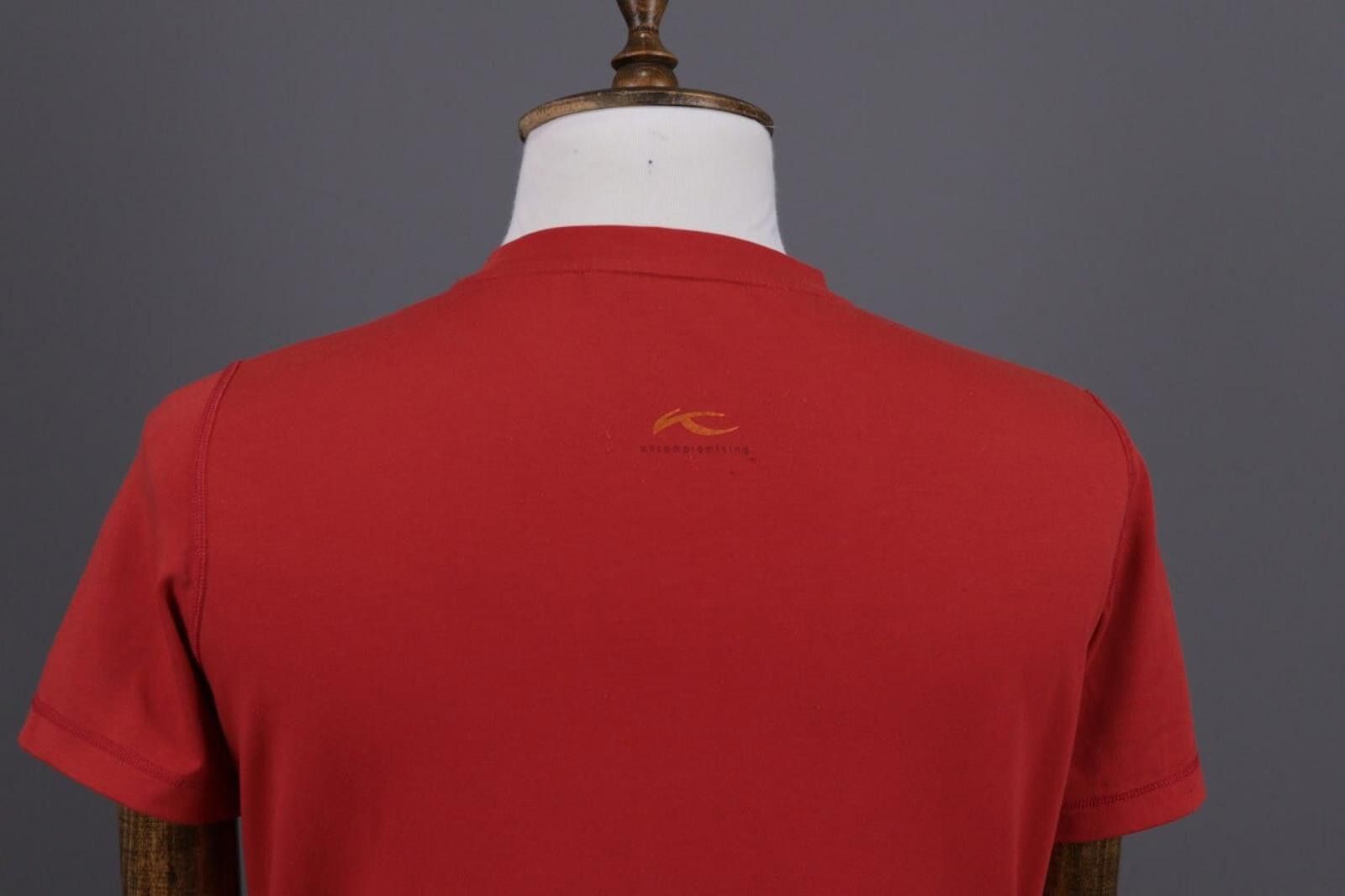 KJUS Men Kjus Red Uncopromising Big Logo T-Shirt Size 48 / M Size US M / EU 48-50 / 2 - 9 Thumbnail