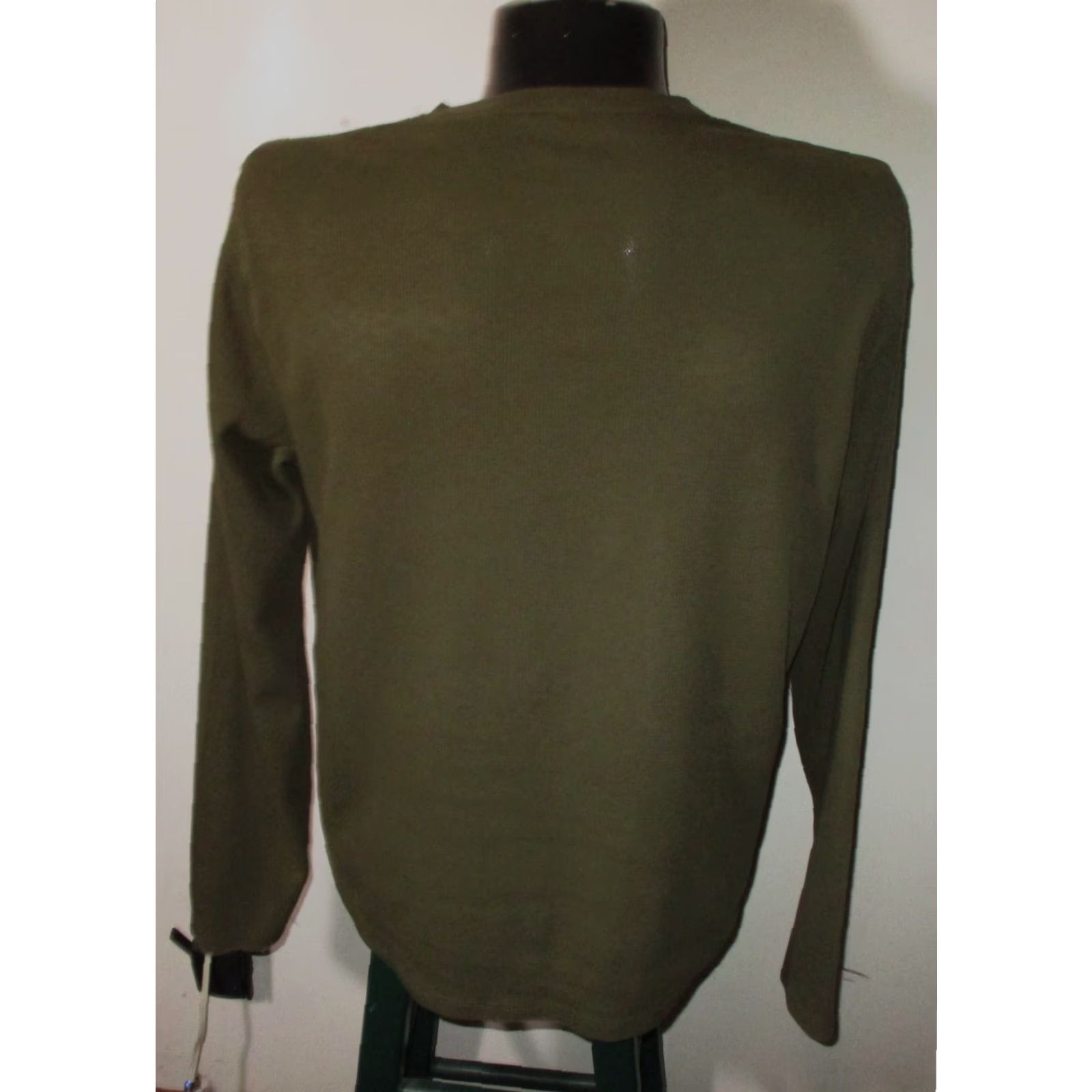 Lucky Brand LUCKY BRAND Green Long Sleeve Henley Shirt L Men’s Regular Size XS? Size US L / EU 52-54 / 3 - 5 Thumbnail
